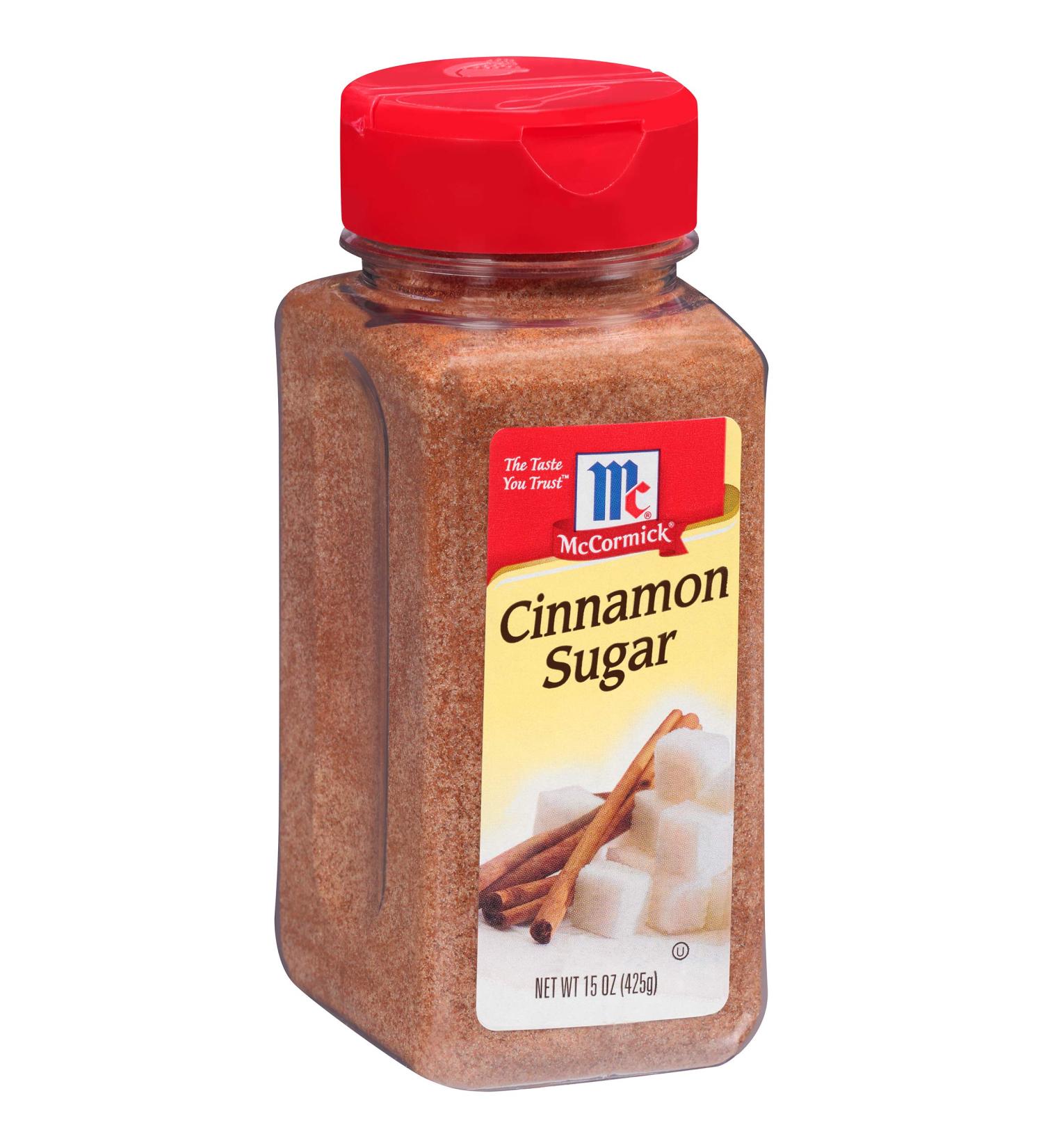 McCormick Cinnamon Sugar 15 oz - Sweet Spice Blend (1 Pack) - Buy Online on SooperMarket.com