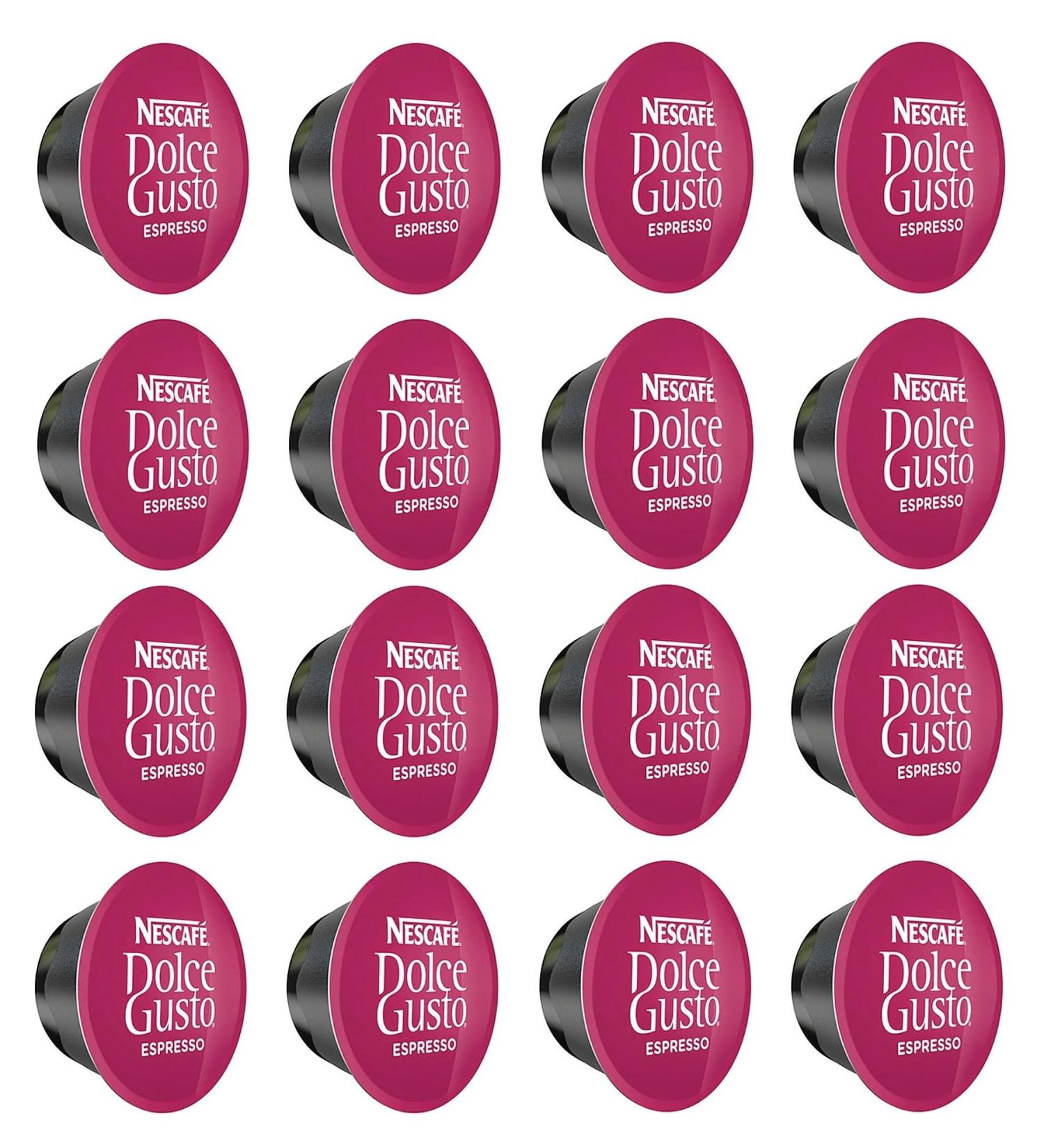 Dolce Gusto Compatible Espresso Coffee Pods 30 Capsules 30 Drinks Sold Loose - Buy Online on SooperMarket.com