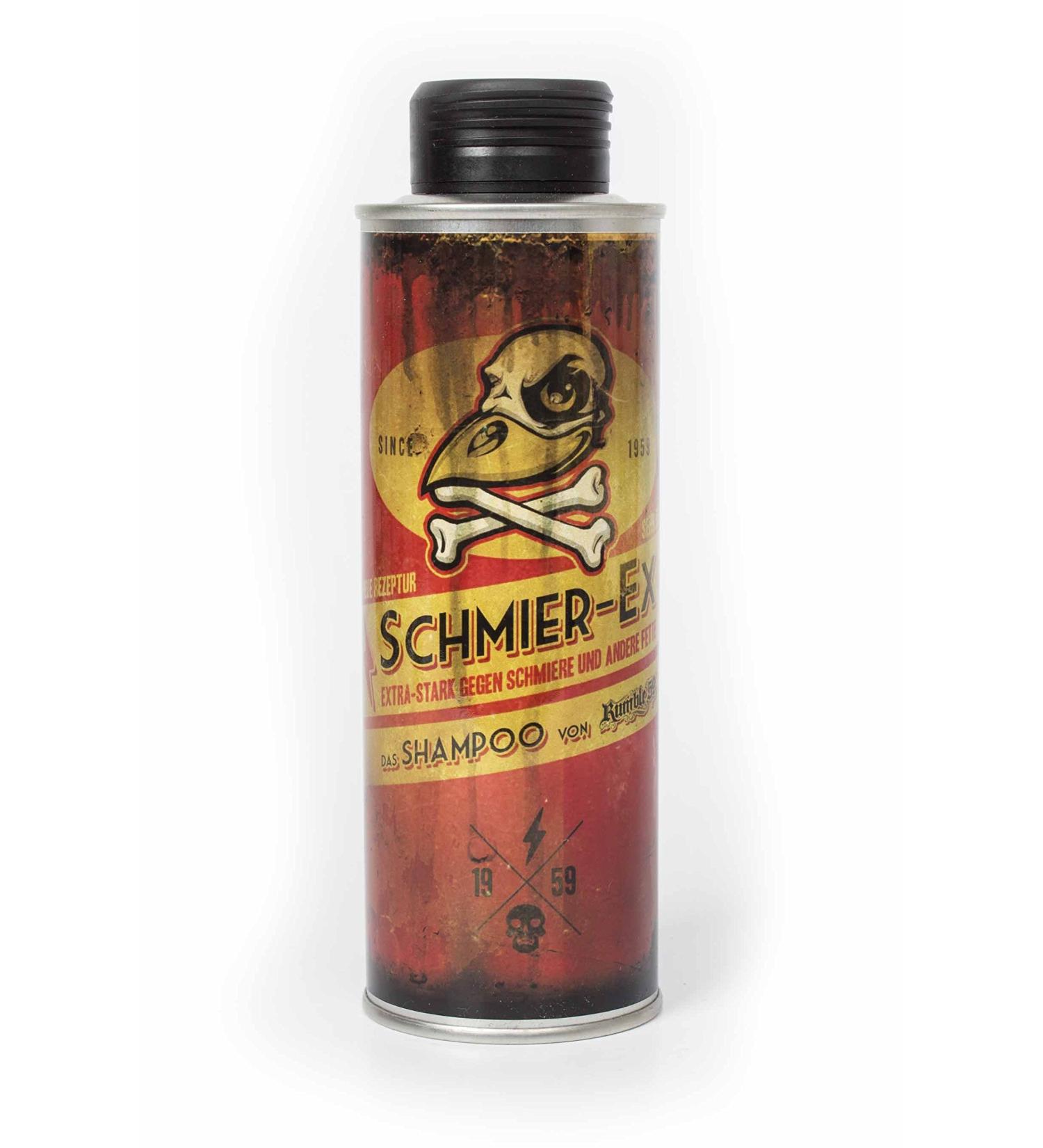RUMBLE 59 Schmiere Ex Shampoo 8.4oz - Formulated for Pomade Removal Lemon Scent Made in Germany
