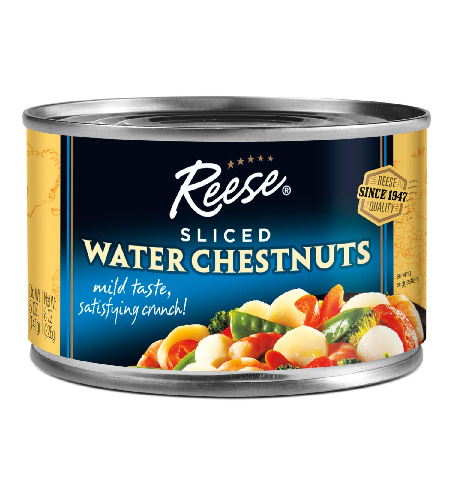 Reese Sliced Water Chestnuts 8 Oz 2 Pack - Premium Quality Ingredients - Buy Online on SooperMarket.com