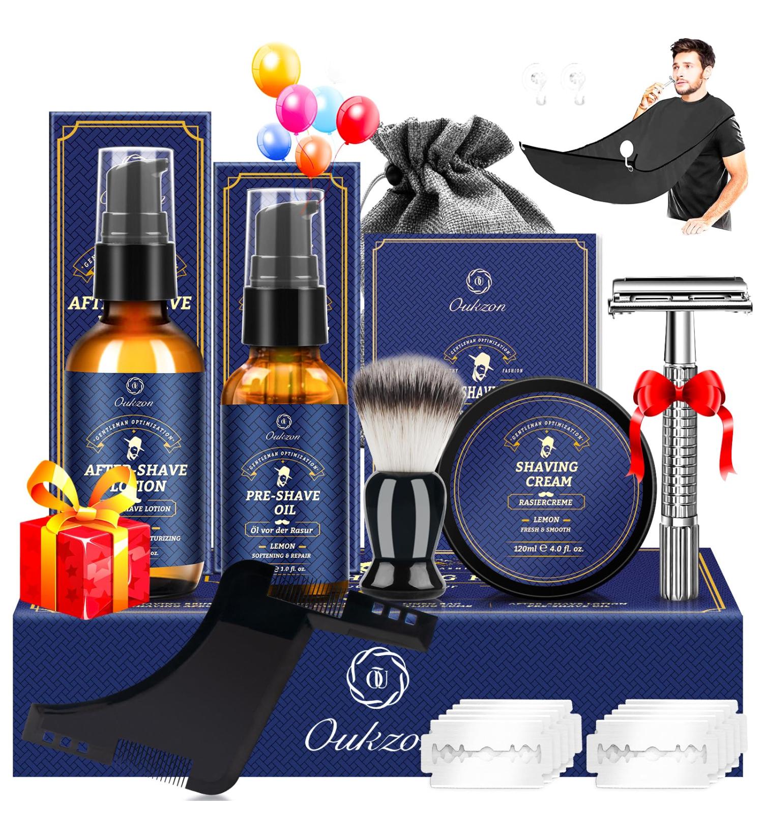 Premium Beard Care Set for Men | High-Quality Razor Beard Oil & Shaving Essentials - Perfect Gifts for Beard Growth - Buy Online on SooperMarket.com
