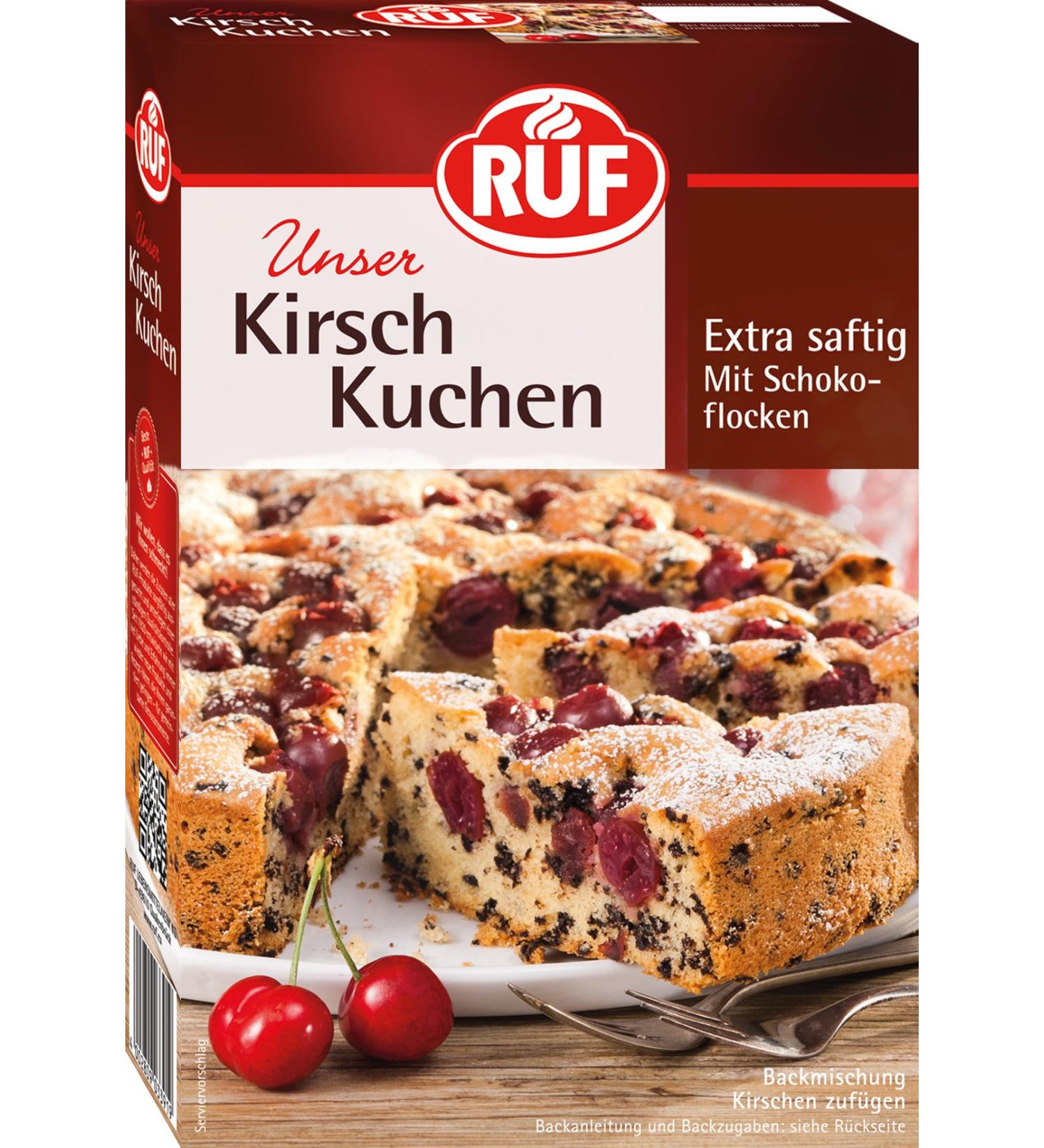 Call Cherry Cake Baking Mix - Juicy Cherry & Pear Cake with Chocolate Flakes | 8-Pack (8 x 435g) | International Shipping Available - Buy Online on SooperMarket.com
