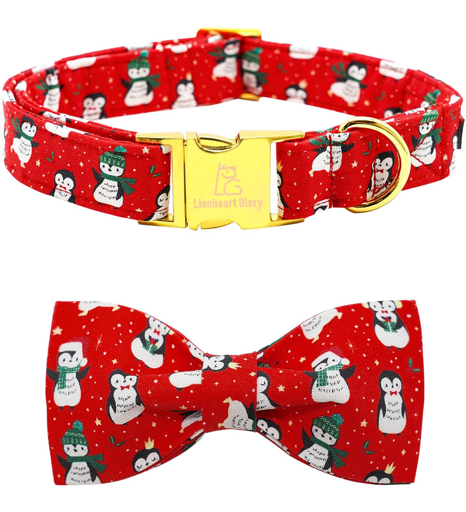 Shop Lionheart Glory Christmas Dog Halison - Adjustable Soft Penguin Fly Collar for Large Dogs - Perfect Holiday Gift! - Buy Online on SooperMarket.com