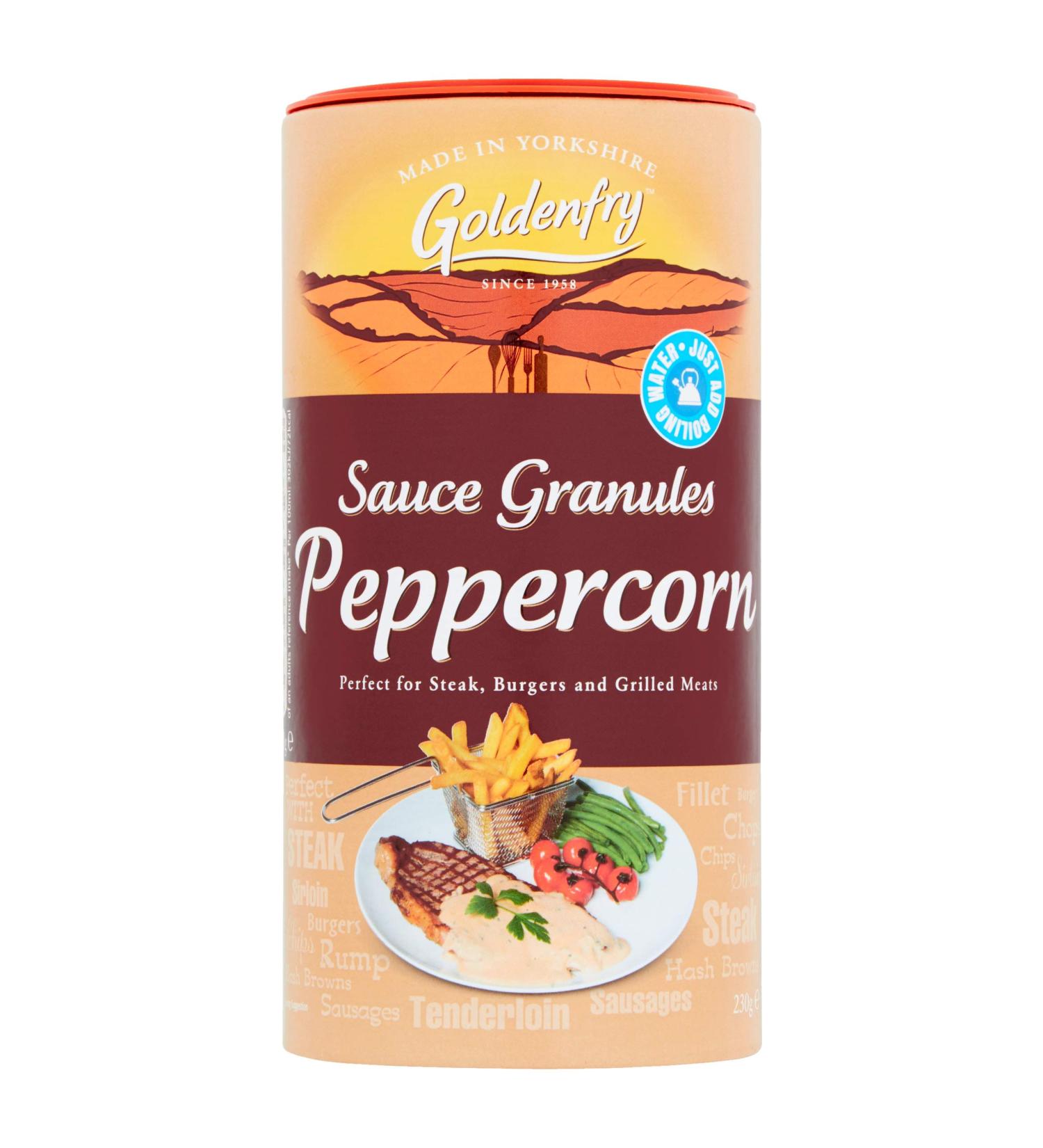 Goldenfry Peppercorn Sauce Granules 230g