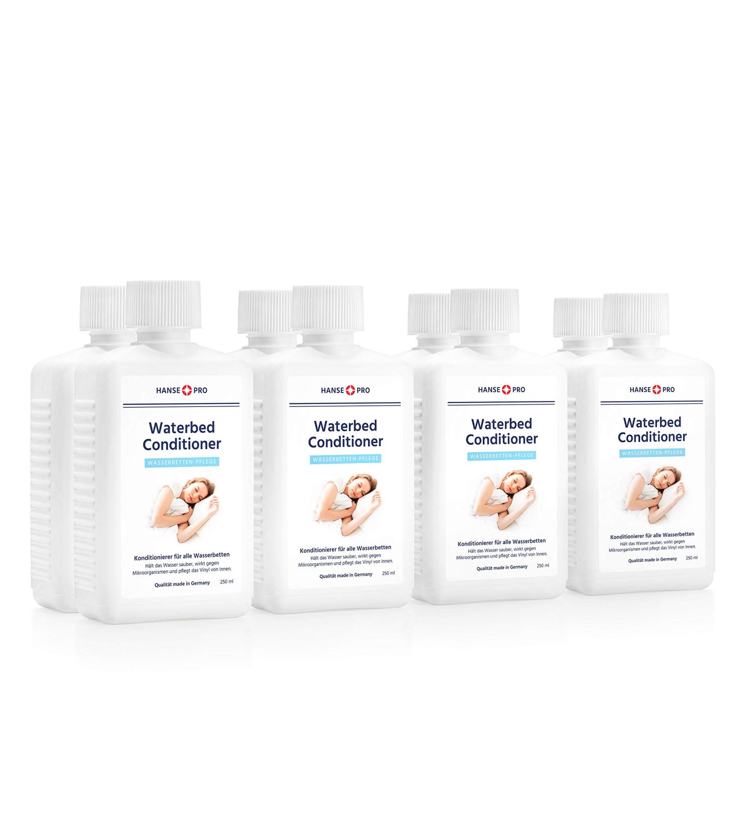 Hansse Pro Waterbed Conditioner 8 x 250 ml | Ultimate Care & Protection for All Water Beds | Clean & Maintain Your Waterbed - Buy Online on SooperMarket.com