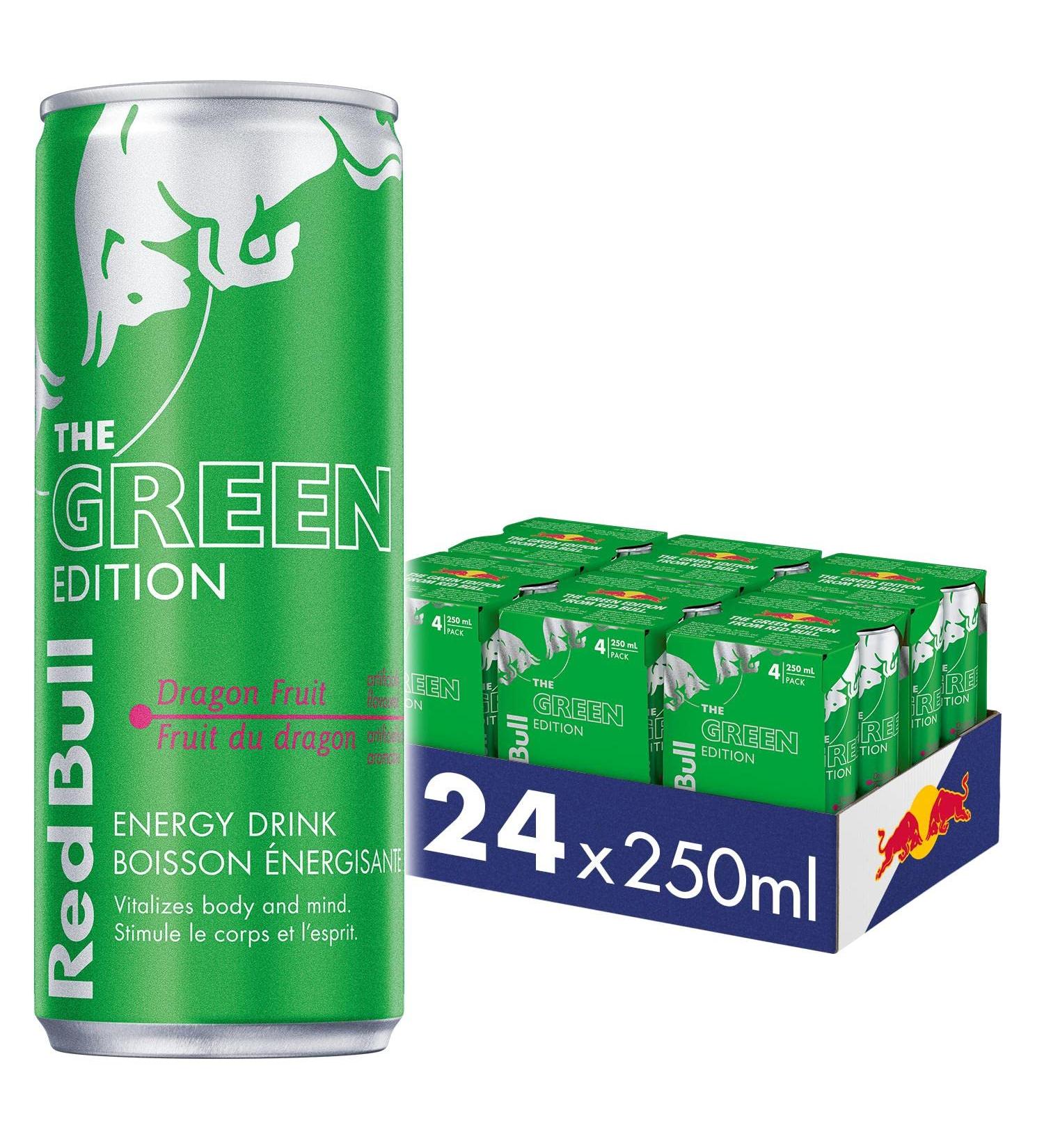 Red Bull Energy Drink Dragon Fruit 250ml (24 pack) 250ml (Pack of 24) - Buy Online on SooperMarket.com