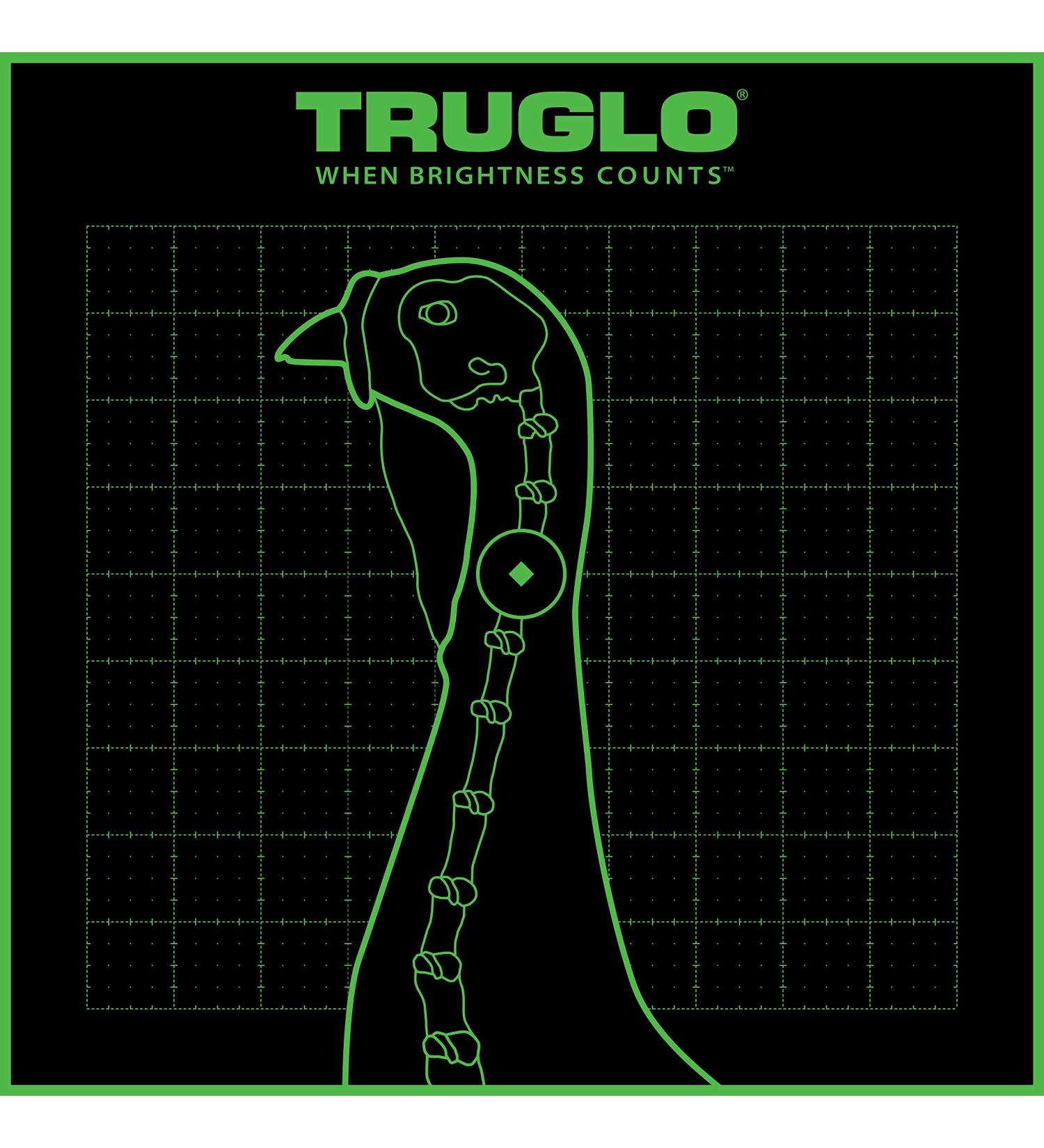 TRUGLO Bright Thru-See Splatter 12X12 Turkey Hunting Targets 6-Pack: High-Visible & Self-Adhesive - Buy Online on SooperMarket.com