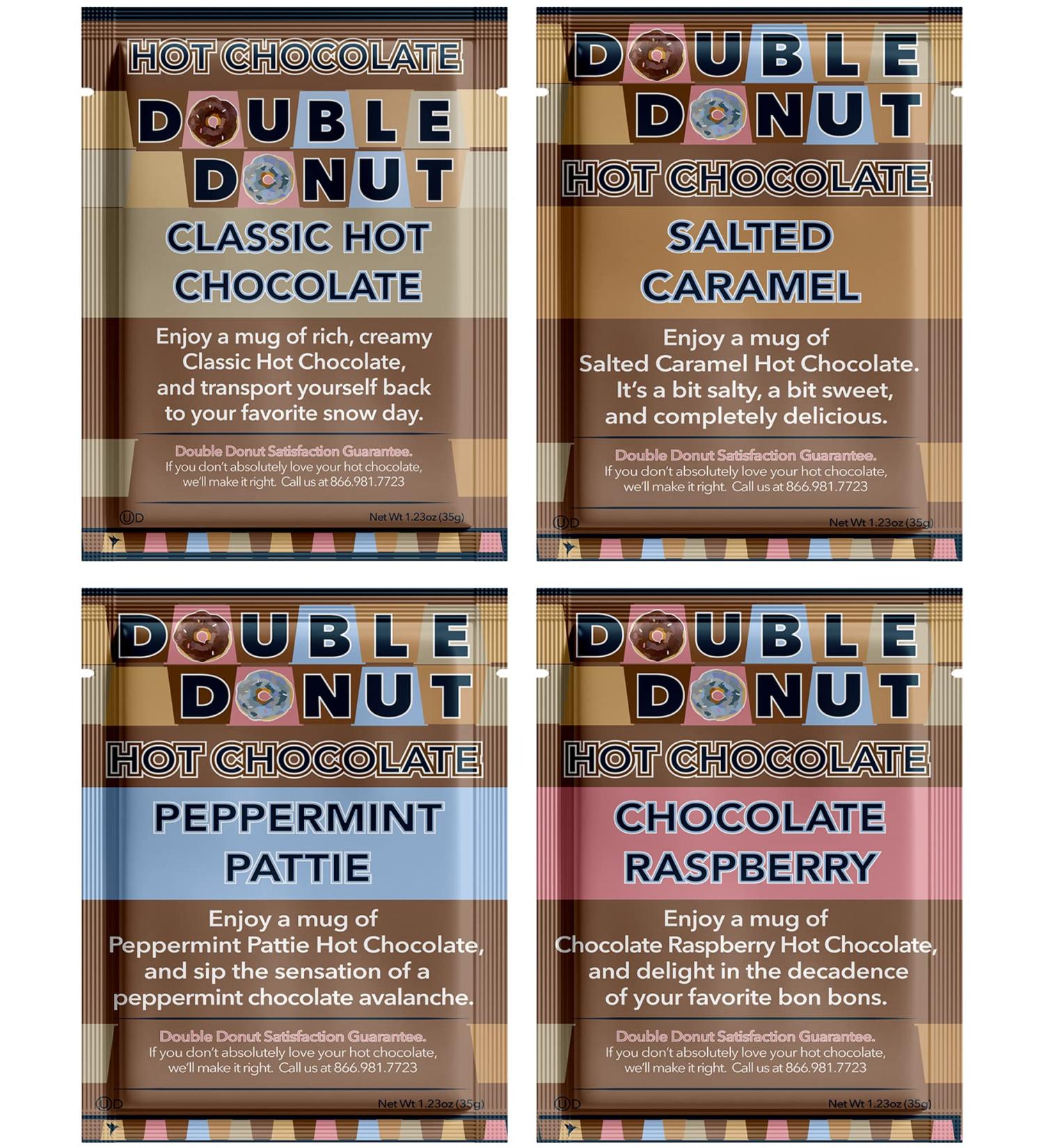 Double Donut Hot Chocolate Variety Pack 64 Ct ( 2 X 32 CT) - Buy Online on SooperMarket.com