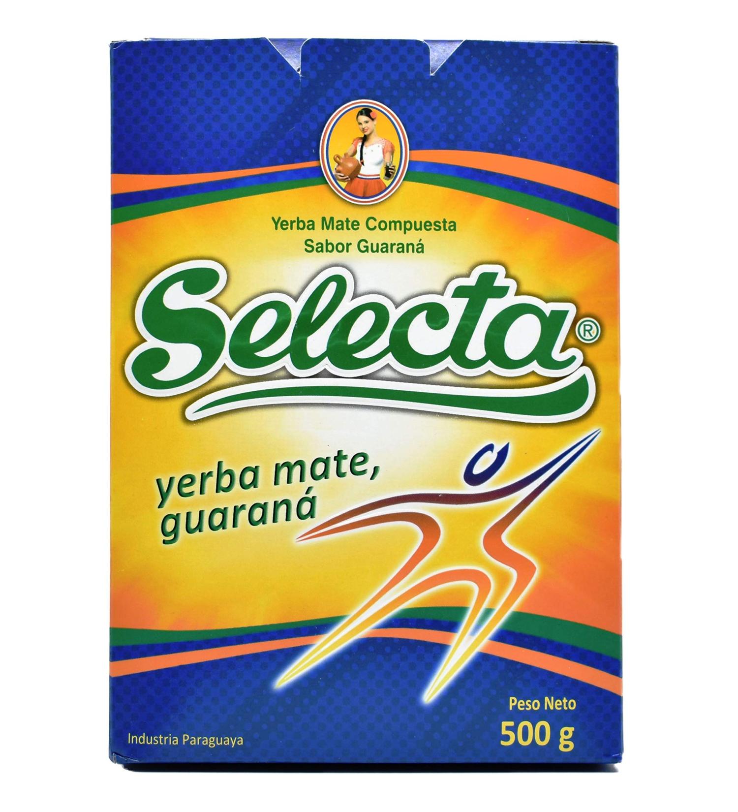 Yerba Mate Selecta Guarana Energy 500g - Buy Online on SooperMarket.com