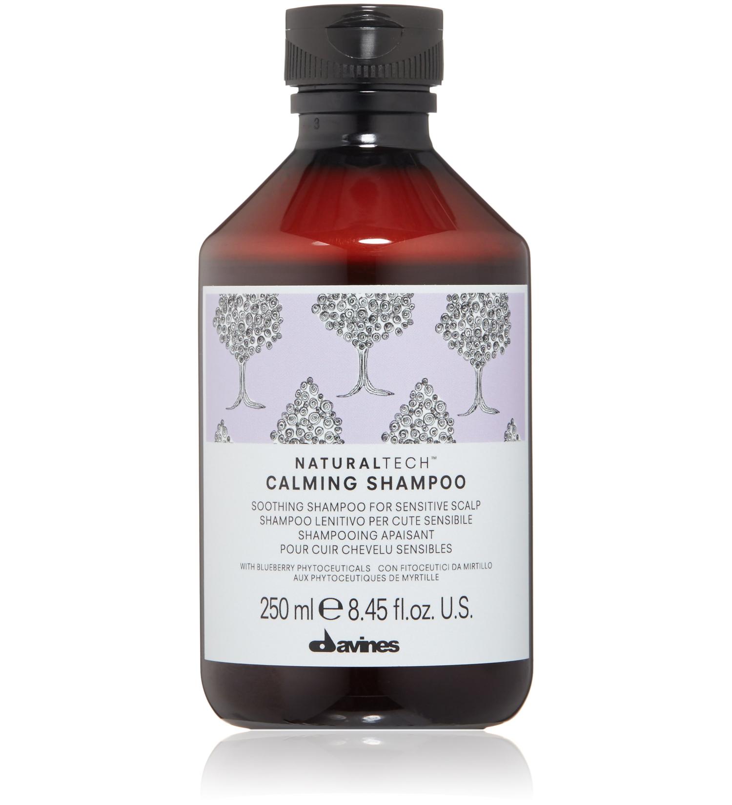 Davines Naturaltech CALMING Shampoo - Soothes Sensitive Scalps, Relieves Itchiness - 8.45 Fl. Oz - Buy Online on SooperMarket.com