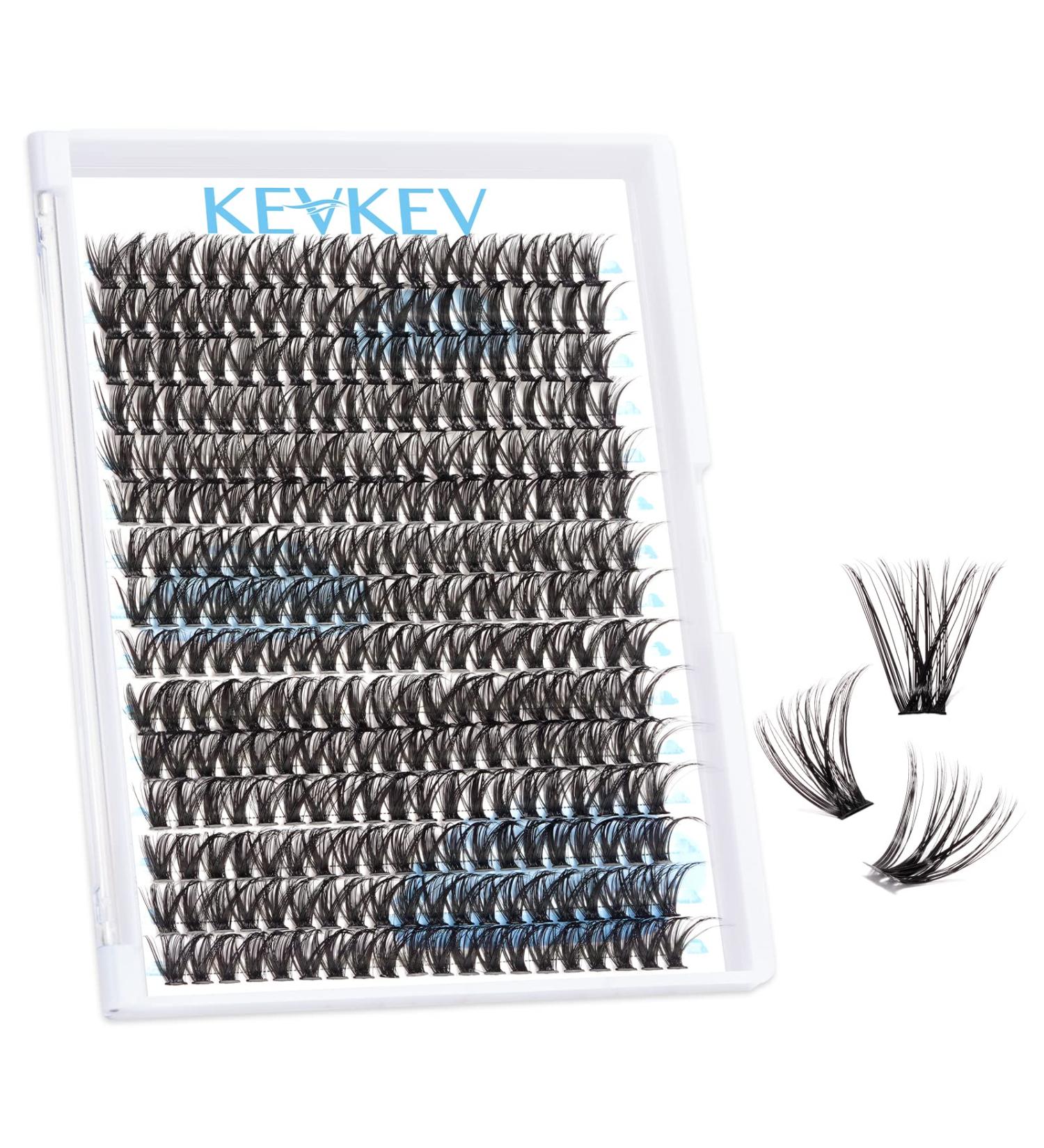 300 Pcs DIY Lash Extension Clusters for Dramatic Volume | C-16mm 50D Individual Lashes for At-Home Application - Buy Online on SooperMarket.com