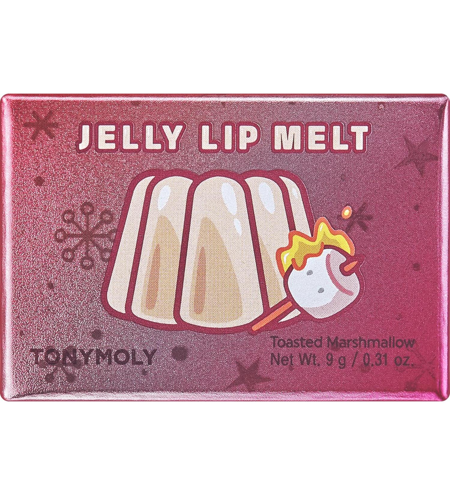 Buy TONYMOLY Jelly Lip Melt - Toasted Marshmallow | Hydrating Lip Balm for Soft Smooth Lips - Fast International Shipping - Buy Online on SooperMarket.com