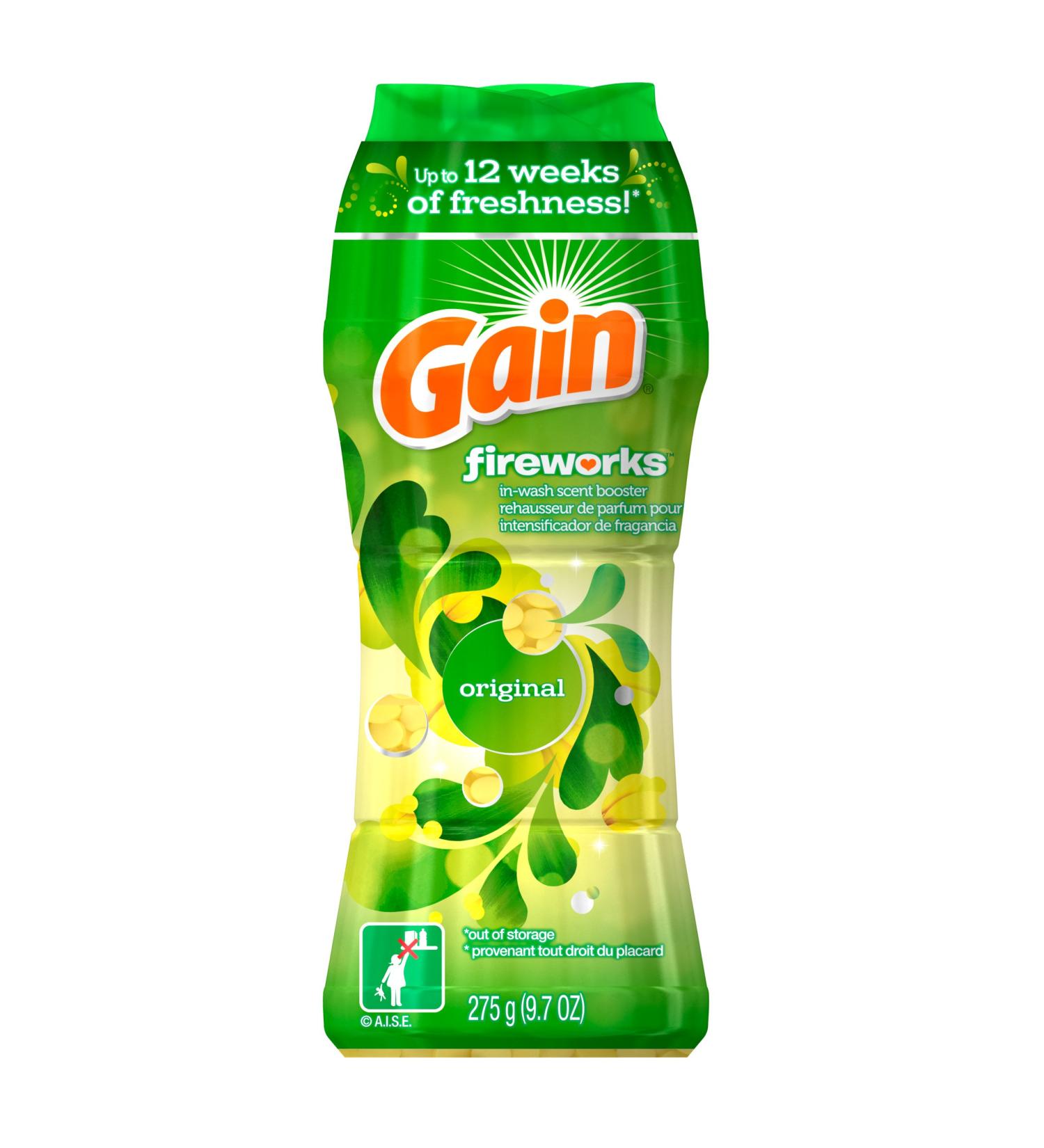 Gain Fireworks In-Wash Scent Booster Granules - Original Scent 275g | Shop Internationally - Buy Online on SooperMarket.com