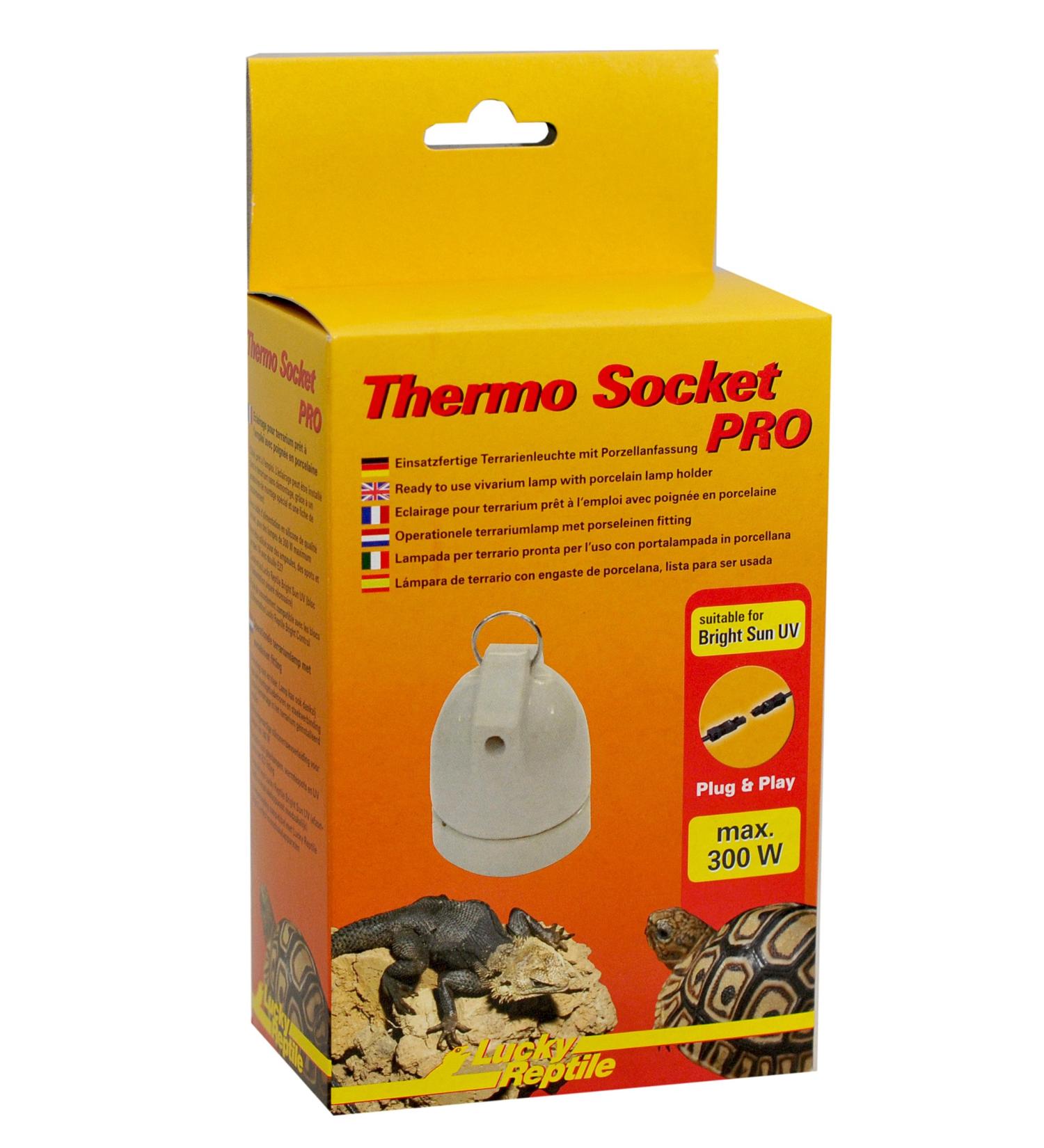Lucky Reptile Thermo Socket PRO - Premium Hanging Porcelain Socket for Reptile Heating | International Shipping - Buy Online on SooperMarket.com