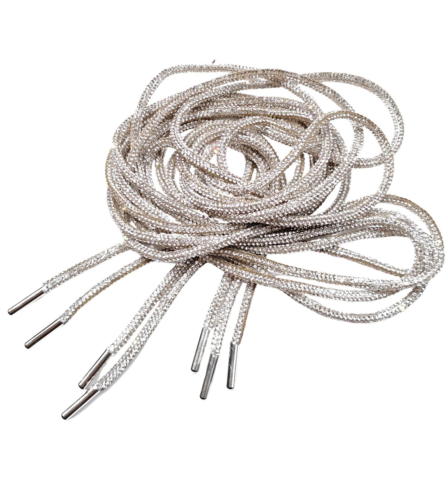 Crystal Rhinestone Drawstring Replacement for Sweatpants and Hoodies - 1 Pair - Buy Online on SooperMarket.com