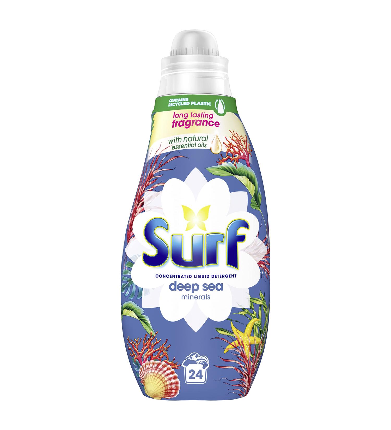 Surf Deep Sea Minerals & Essential Oils Concentrated Liquid Laundry Detergent - 24 Washes - 24 Count (Pack of 1) - Buy Online on SooperMarket.com