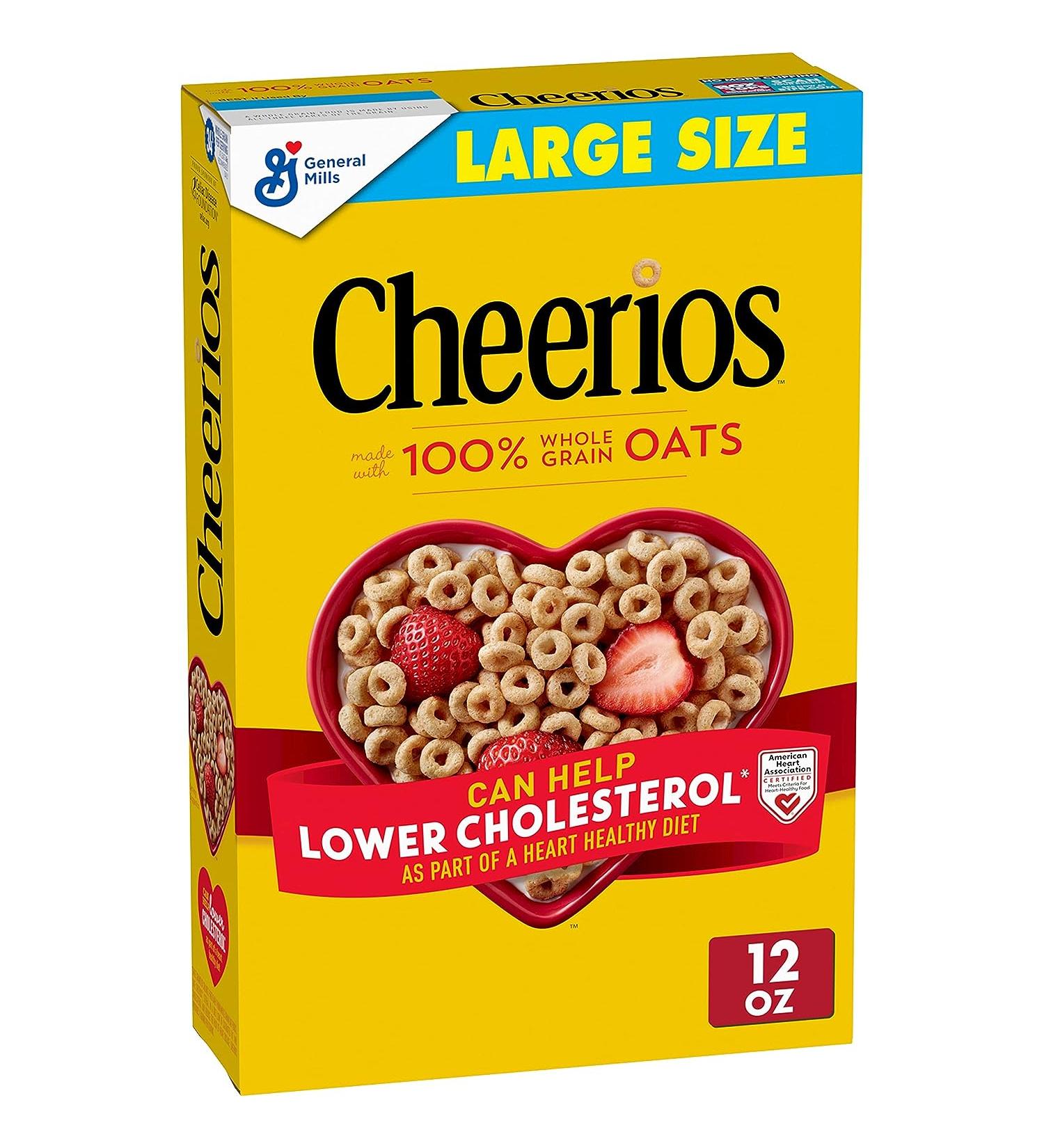 Buy General Mills Cheerios 12 oz (340 g) - Healthy Breakfast Cereal - Buy Online on SooperMarket.com