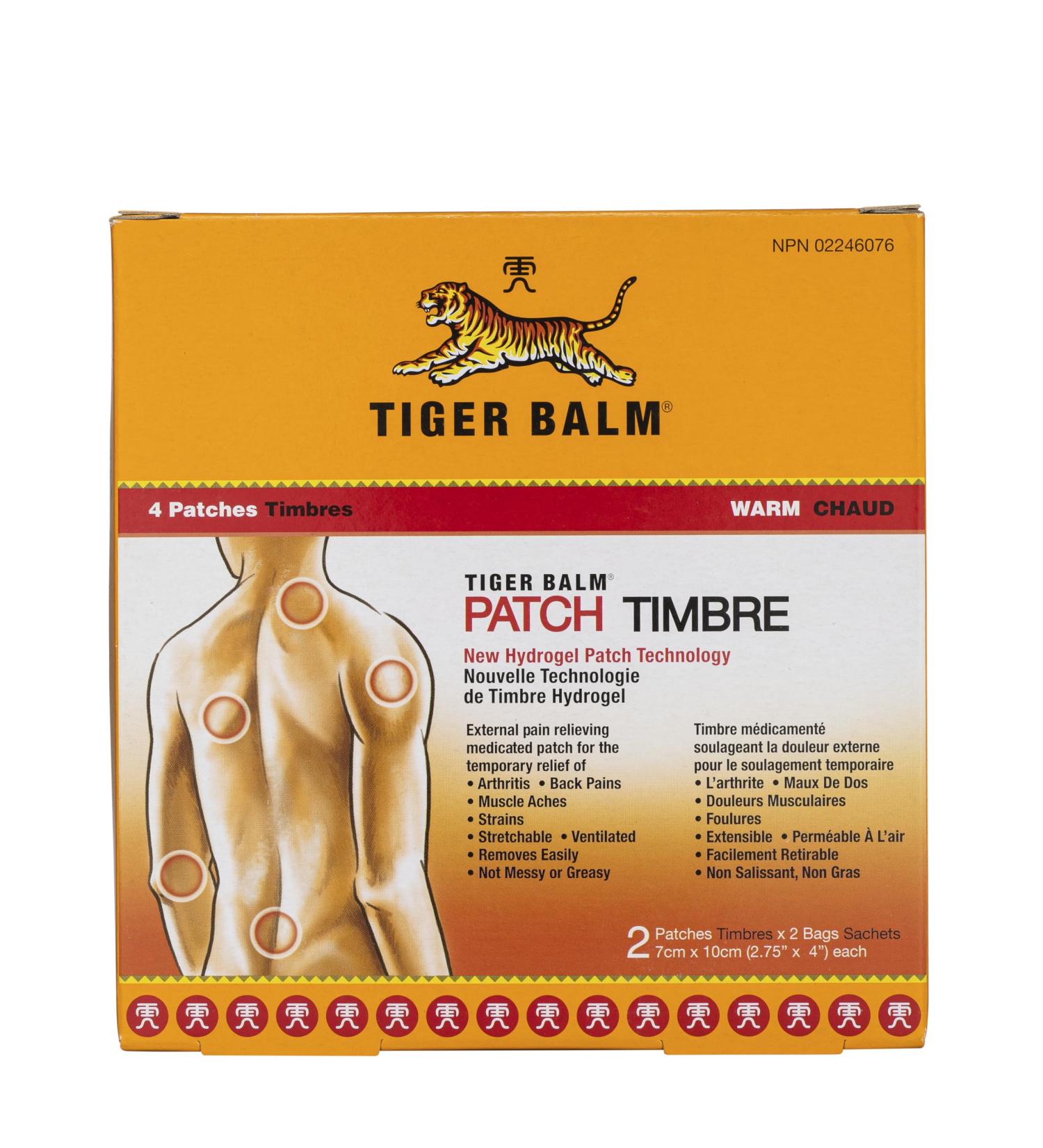 Tiger Balm Pain Relieving Patch - Buy Online on SooperMarket.com