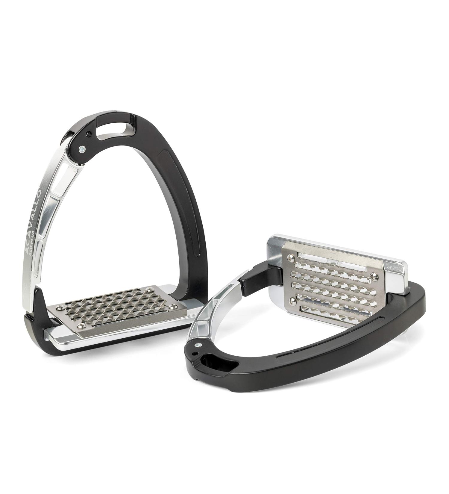 Acavallo Arena Aluplus Safety Stirrups Safety Stirrups Black