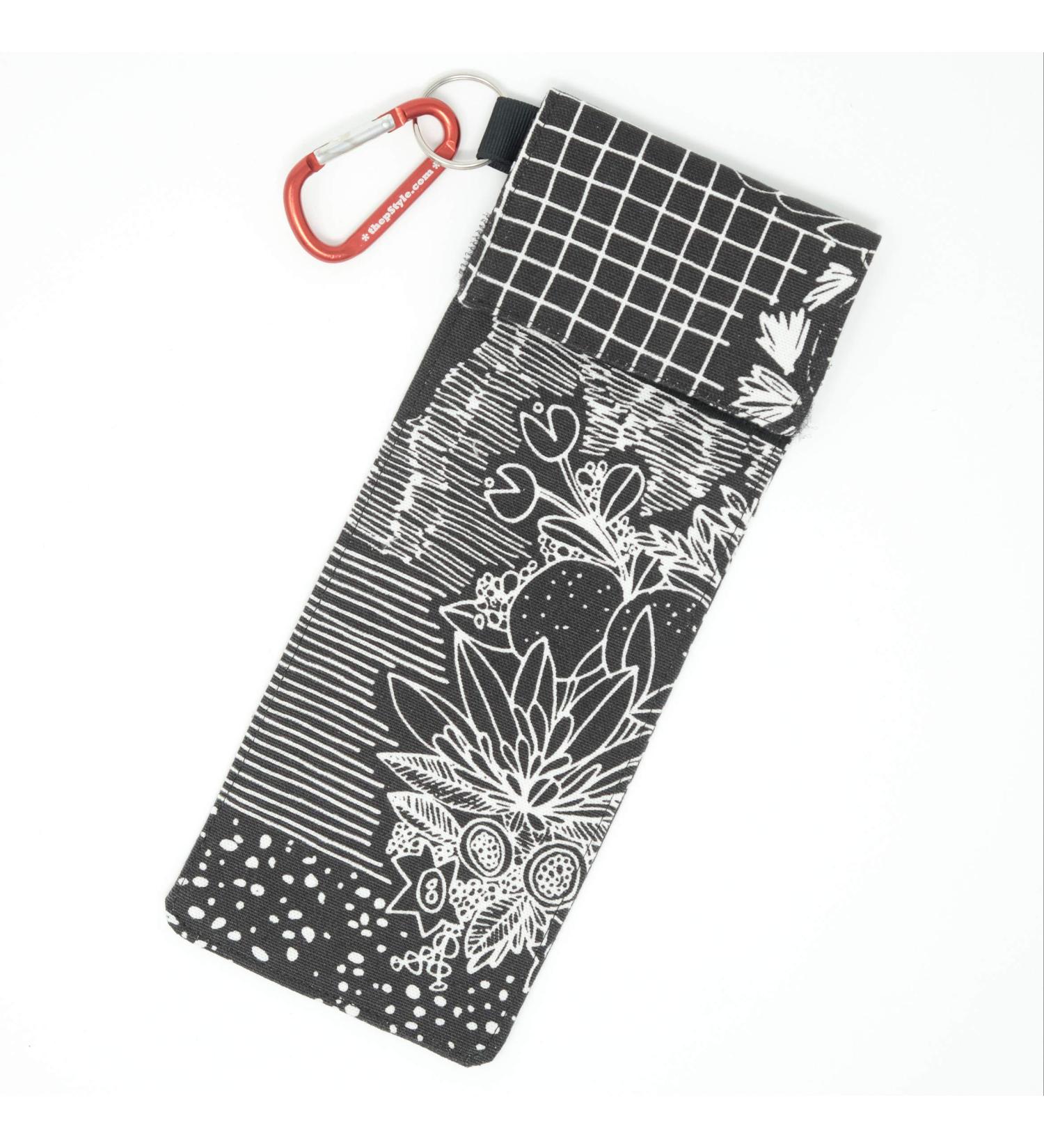 pStyle | pCase | A Carrying Case for a Personal Urination Device (PUD) | Made in The USA! HatchMark Flora (Note: Design Varies)