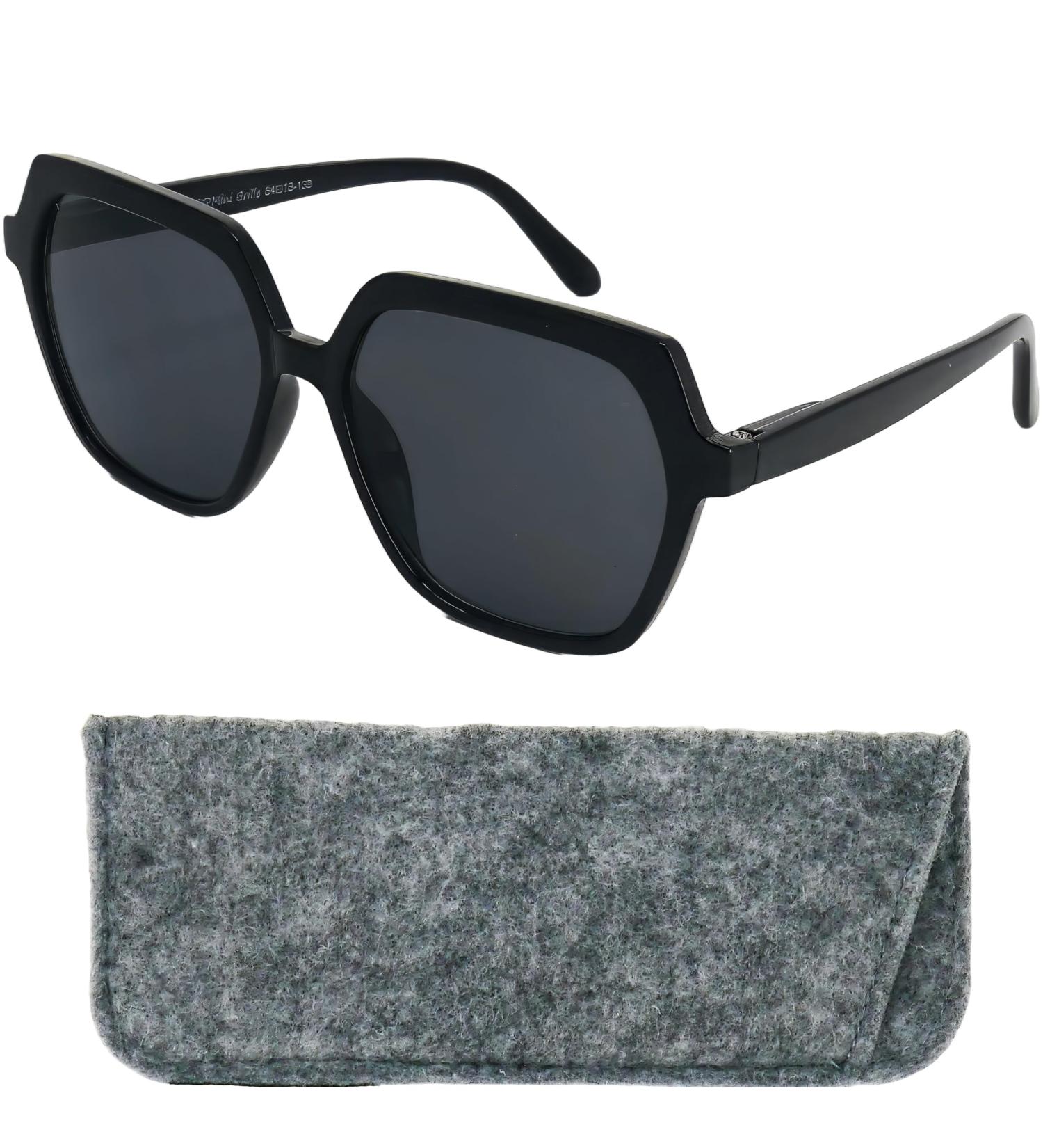 Buy Stylish Retro Mini Glasses | Prescription Sunglasses with Thick Frame | Women's Reading Sun Glasses with Free Case | 2.0 Diopters - Buy Online on SooperMarket.com