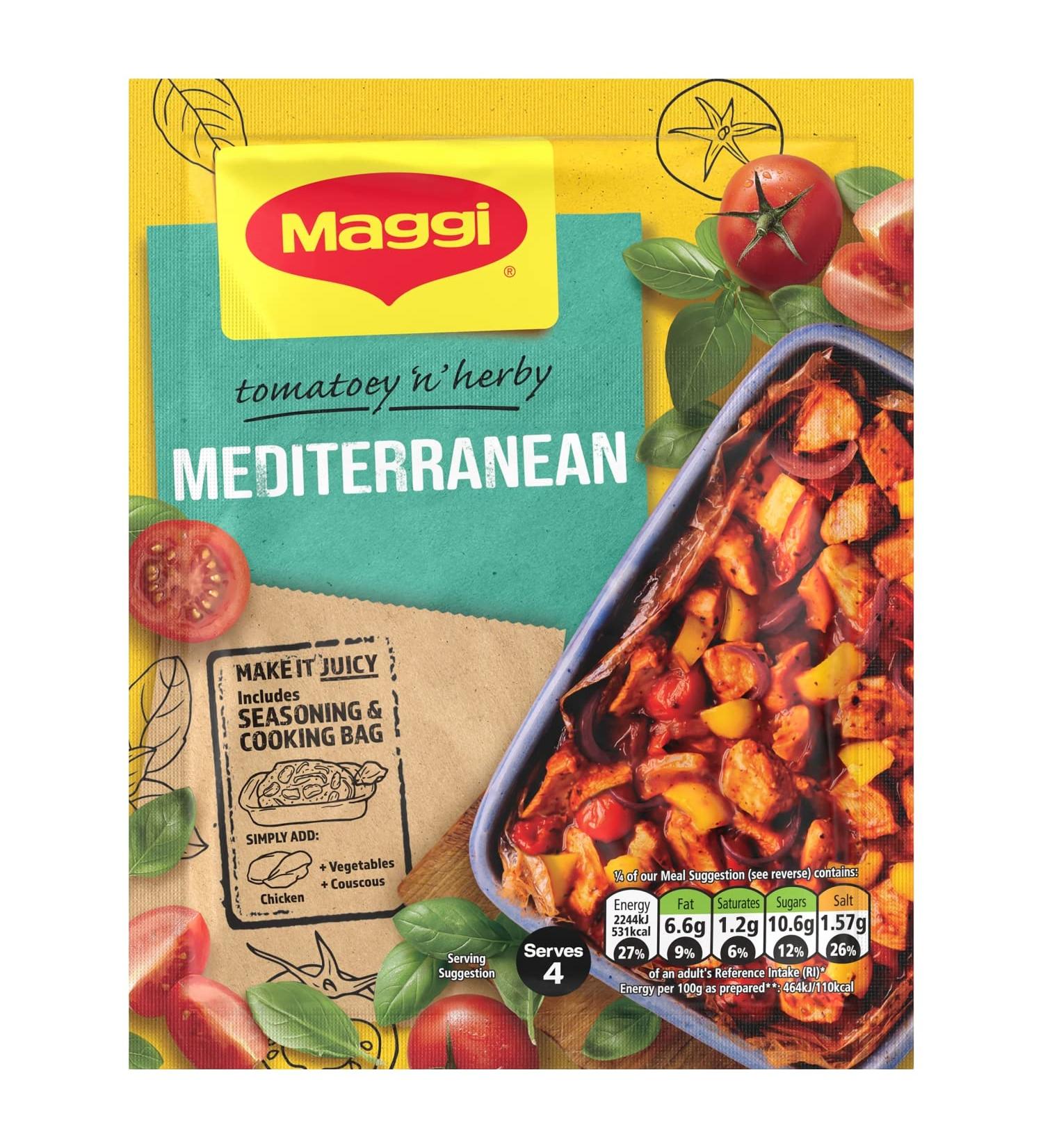 Maggi Juicy Chicken Mediterranean 37 g