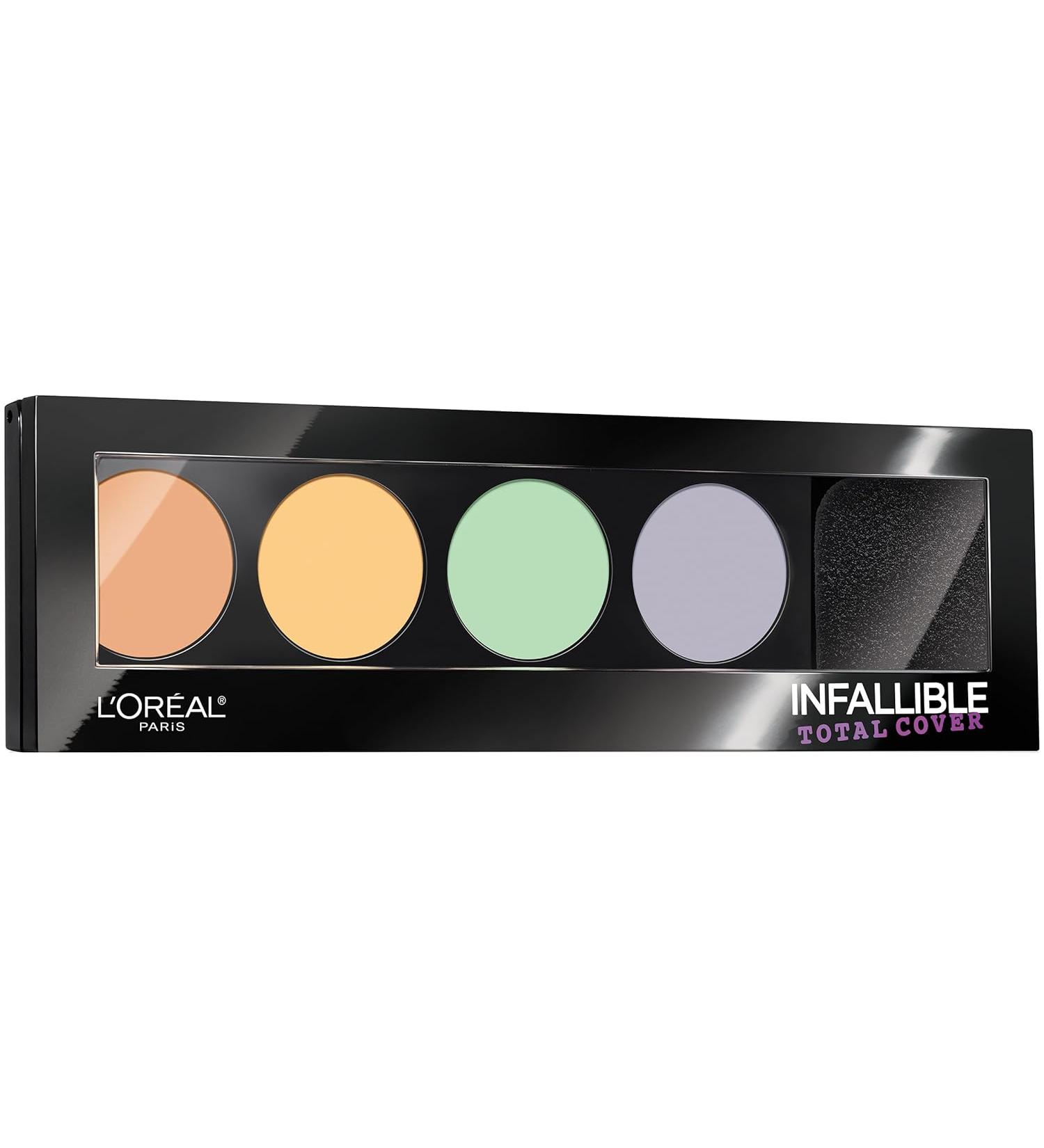 L'OrÃ©al Paris Infallible Total Cover Color Correcting Kit - Assorted - 0.17 Oz. - Buy Online on SooperMarket.com