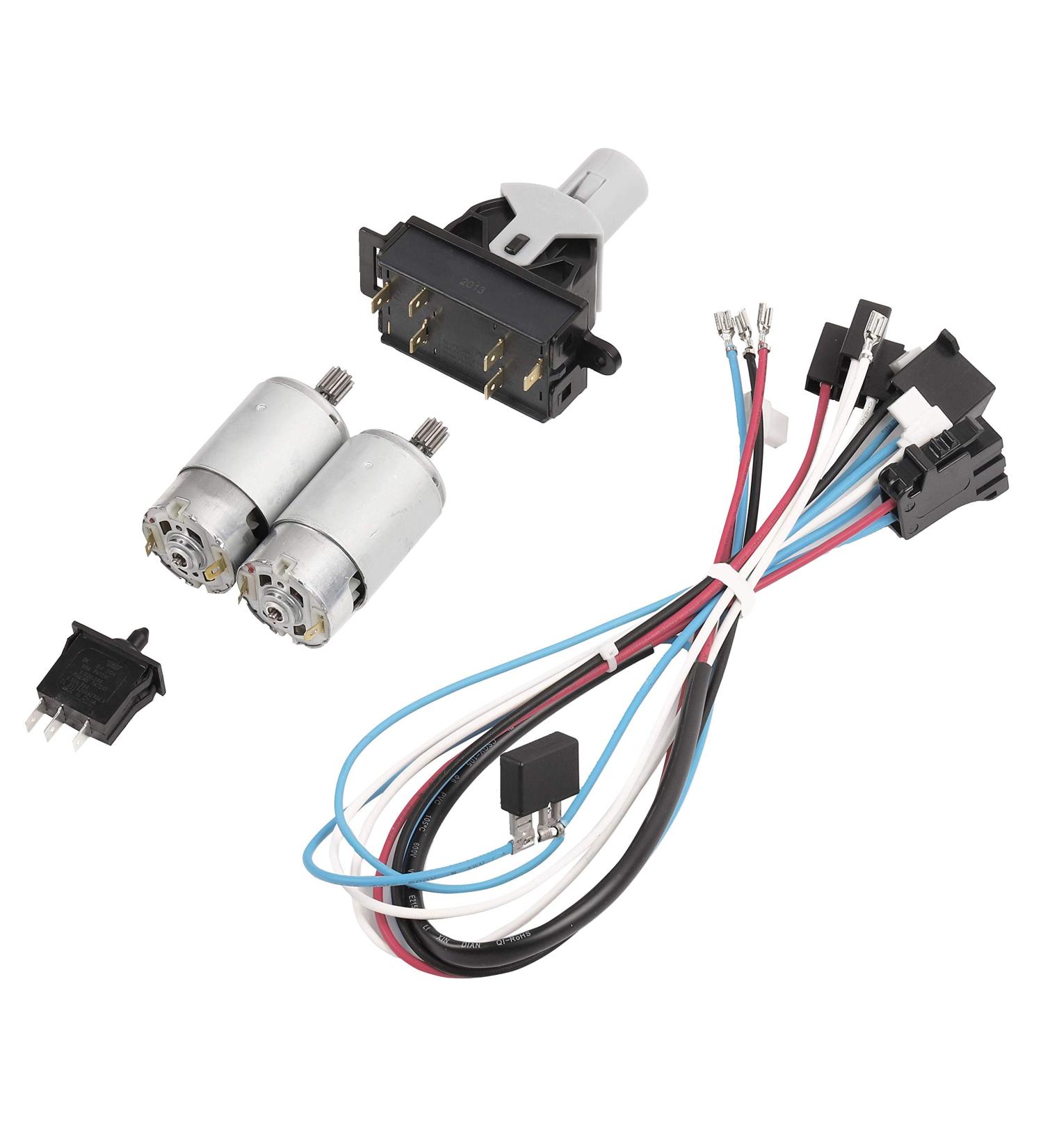 JONATURE Peg Perego Gator Overhaul Kit - Wiring Harness, Gear Shifter, Foot Switch Motor - Replacement Parts for Kids Ride On Car - Buy Online on SooperMarket.com