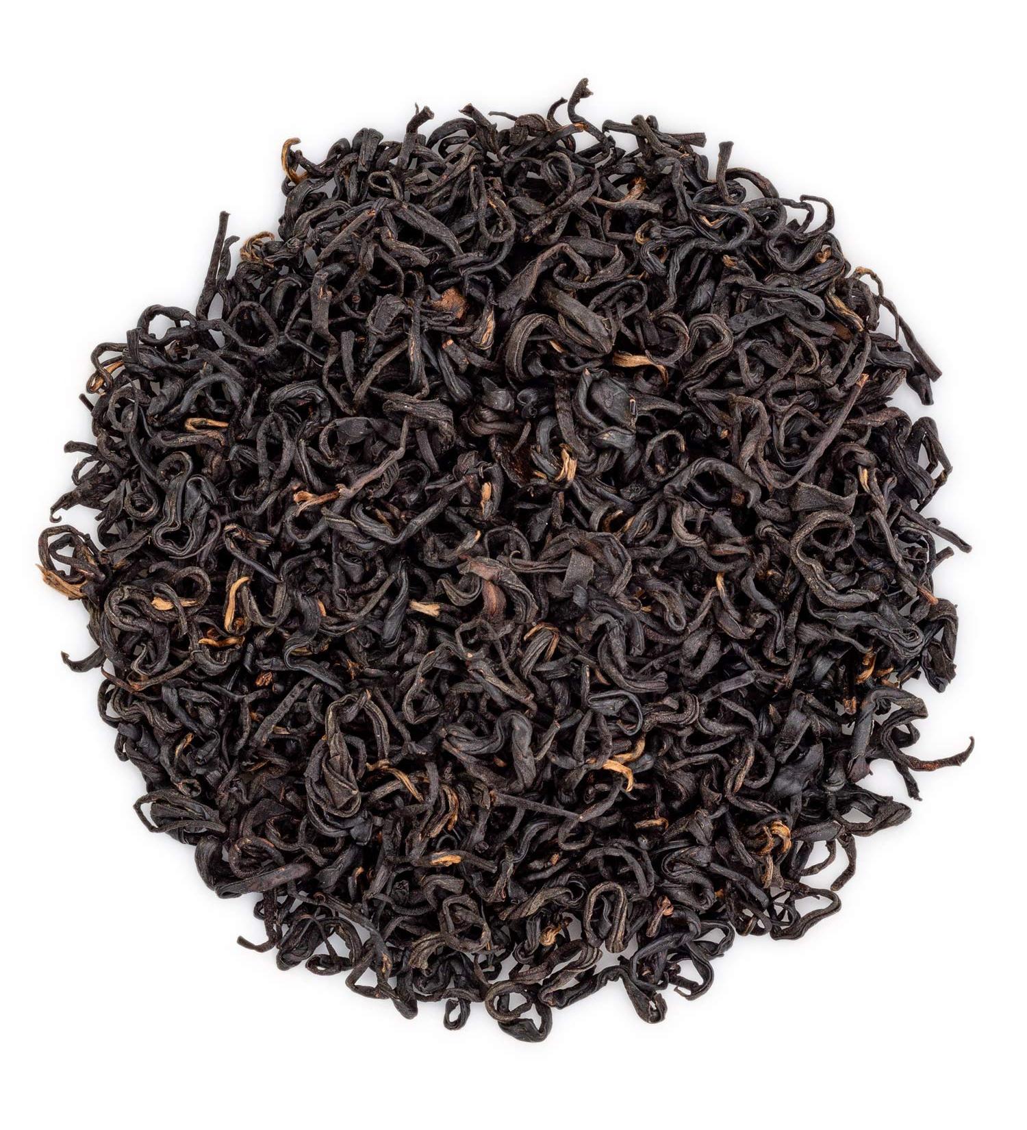 Oriarm 100g Aromatic Snail Keemun Black Tea Loose Leaf - Chinese Black Breakfast Tea Leaves Qimen Xiang Luo Keemun Black Tea 100g - Buy Online on SooperMarket.com