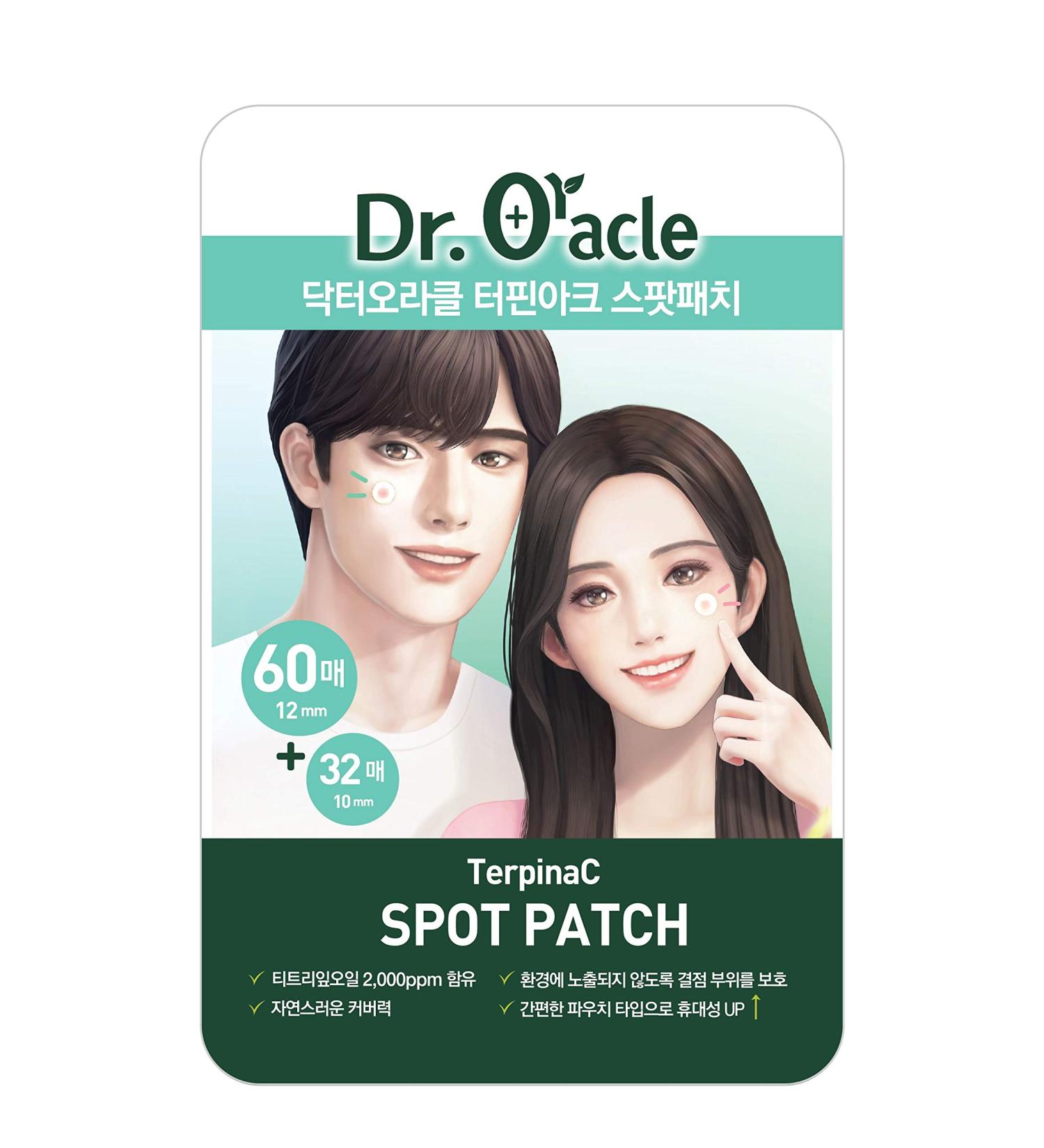 Buy DR.ORACLE TerpinaC Spot Patch - Acne Pimple Master Patch | 92 Dermatologist-Tested Pimple Patches in 12mm & 10mm | Fast International Shipping - Buy Online on SooperMarket.com