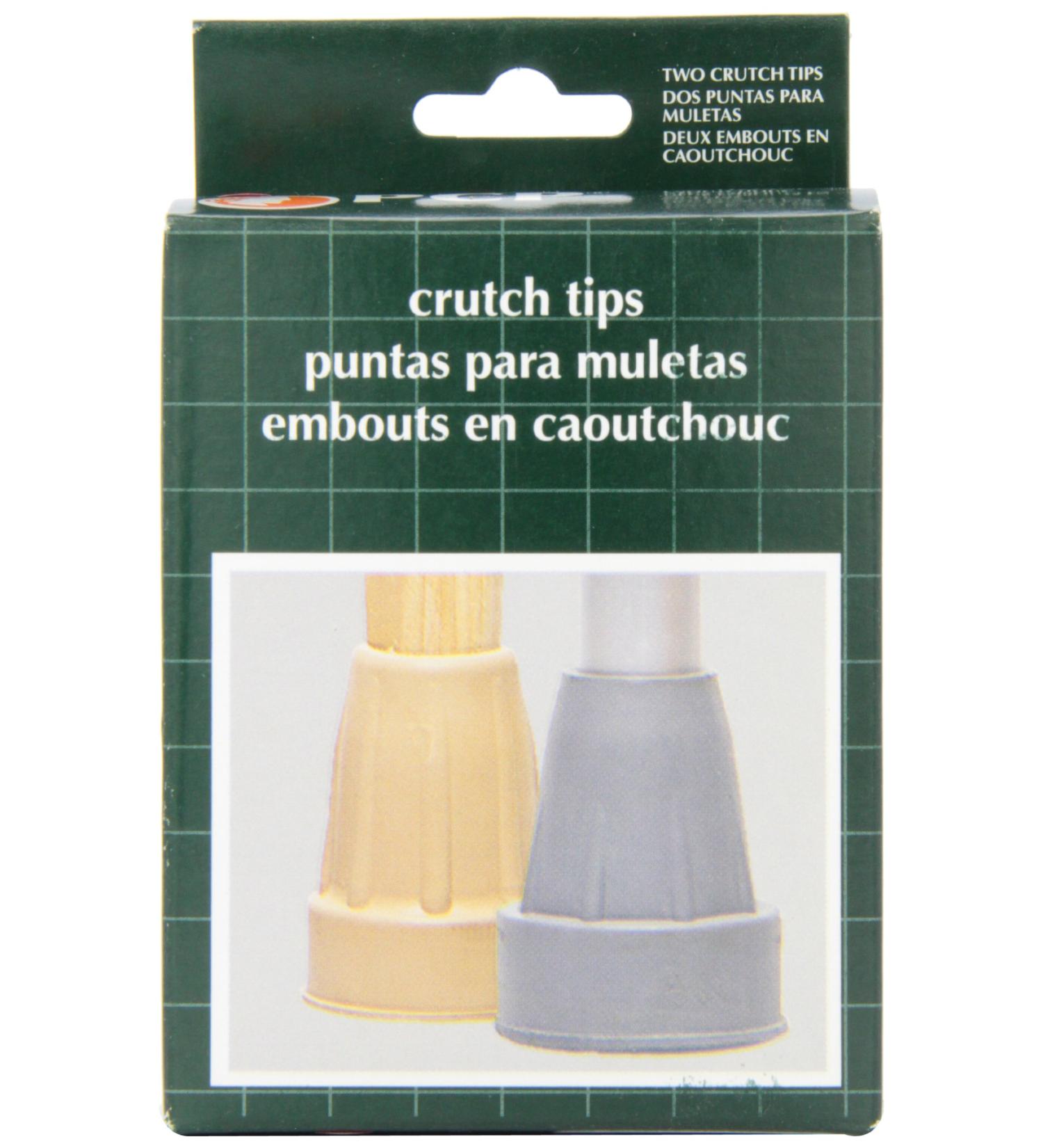 PCP Mobility & Homecare Medium Crutch Tips Grey - Buy Online on SooperMarket.com