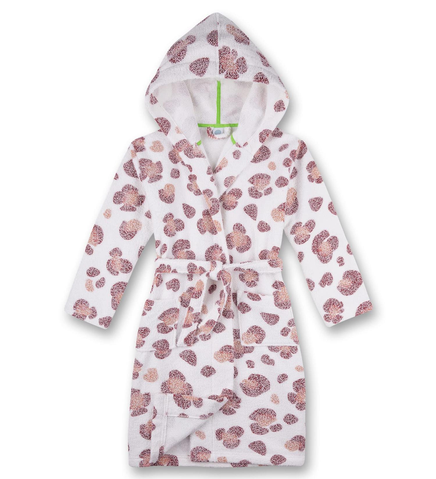 Sanetta Girls Morningcoat Pink Baby and Toddler Bathrobe 164 rosewood