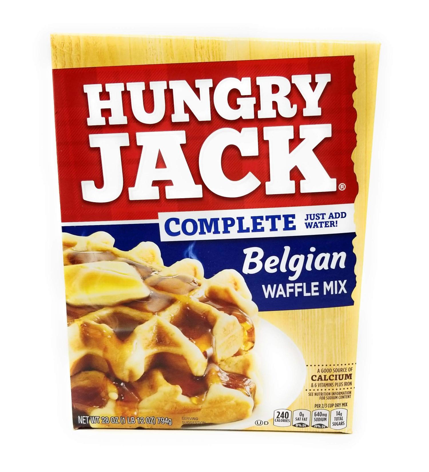 Hungry Jack Complete Belgian Waffle Mix, 1.75 Pound - Pack of 2 | Delicious & Easy Breakfast Option - Buy Online on SooperMarket.com