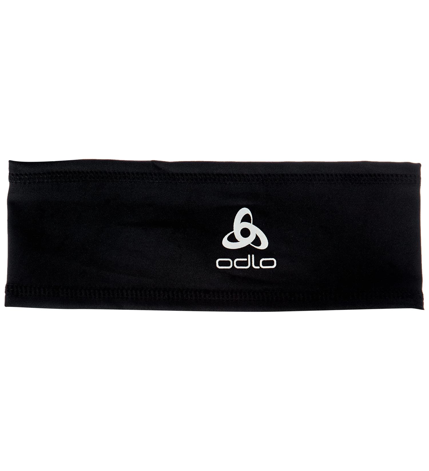 Odlo Polyknit Light Eco Headband - One Size Black | Sustainable Performance Gear for All Seasons - Shop Internationally - Buy Online on SooperMarket.com