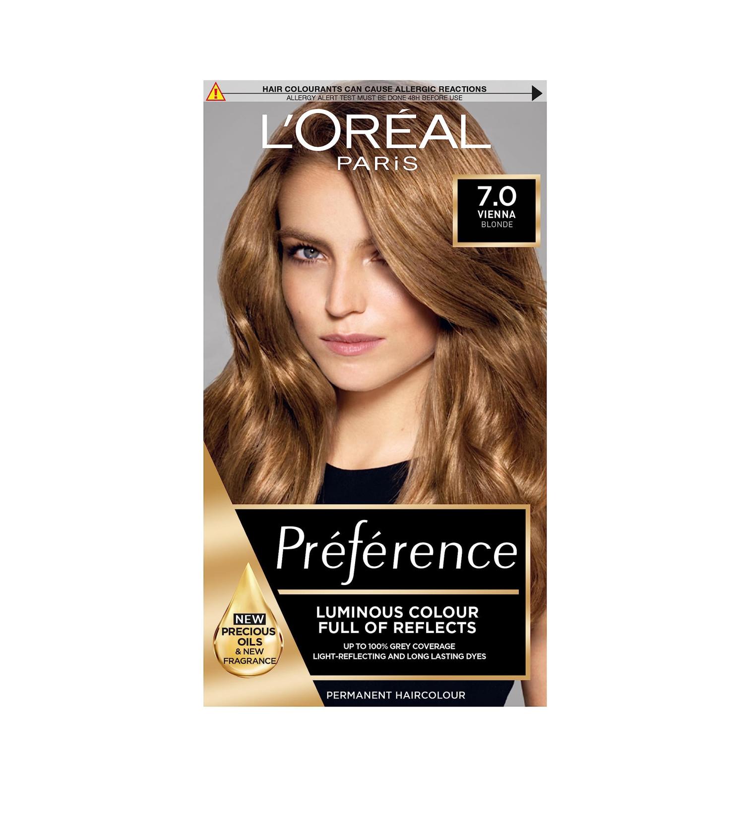 L'Oreal Paris Preference 7 Vienna Hair Dye - Long-Lasting Permanent Colour - Buy Online on SooperMarket.com