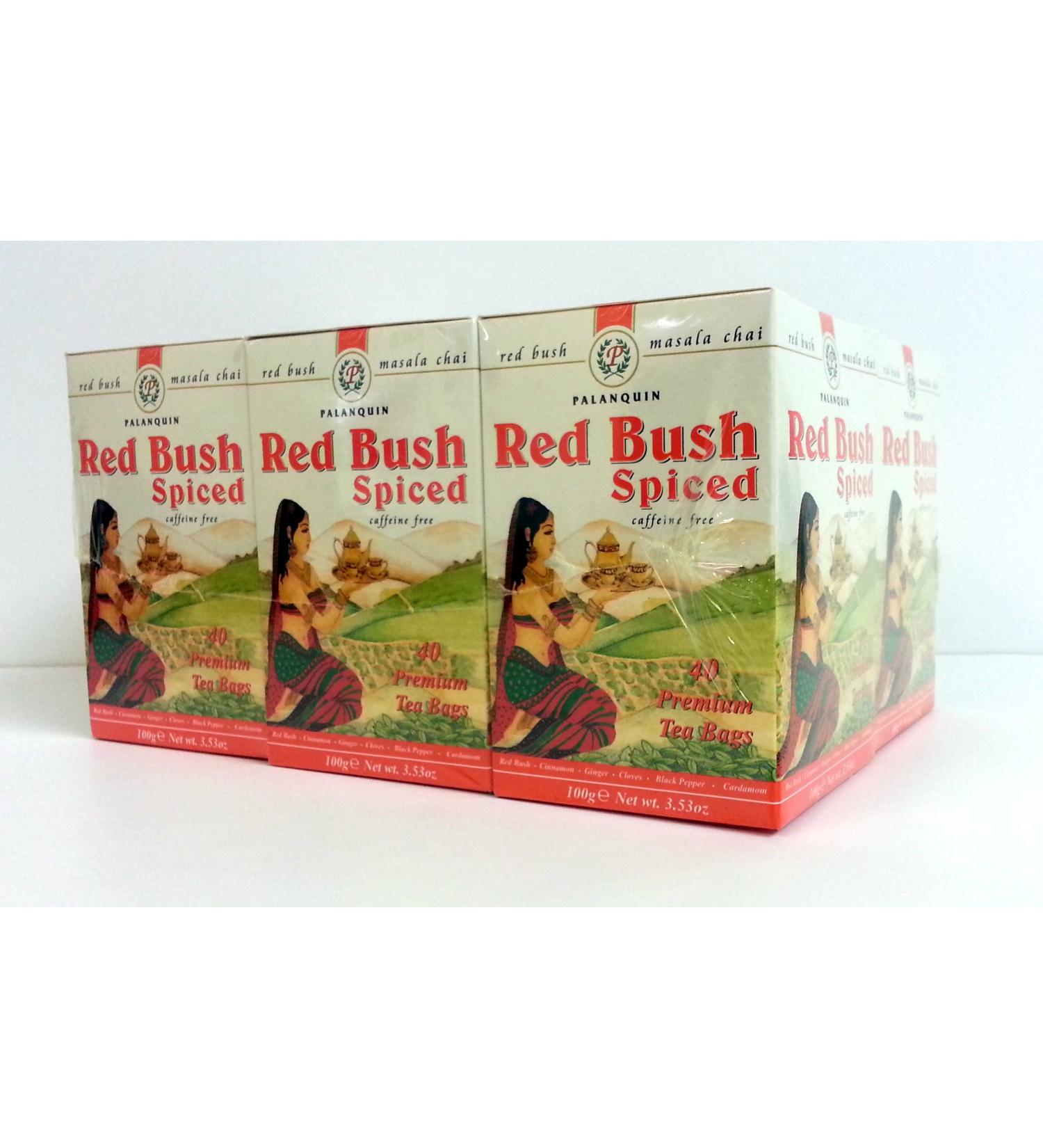 Palanquin Red Bush Spiced Tea (6 boxes)