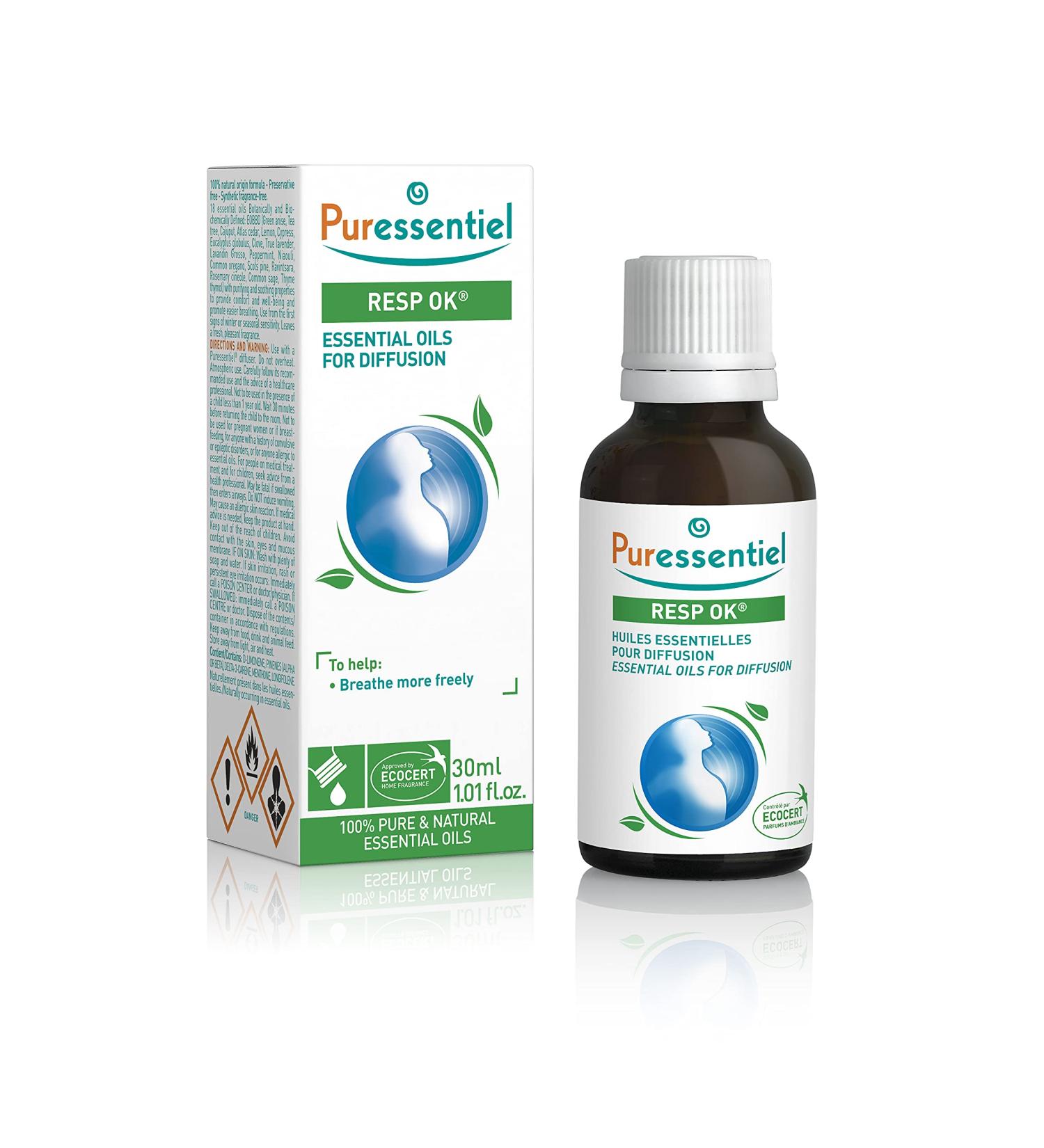 Puressentiel Essential Oils for Diffusion Respiratory Blend 30 ml (Pack of 1) - Buy Online on SooperMarket.com