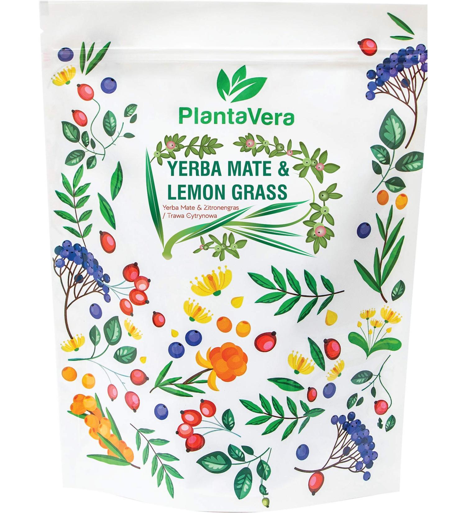 Planta Vera Yerba Mate Despalada + LemonGrass Energry from Brazil Great Aroma from Paraguay 700G - Buy Online on SooperMarket.com