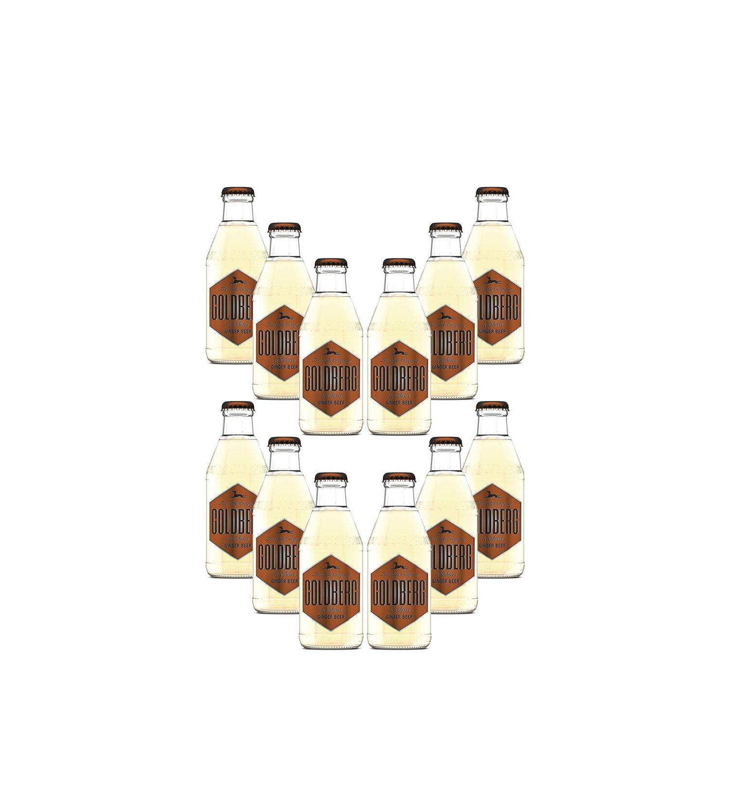 Goldberg Ginger Beer 12er Set - 12x200ml incl. deposit REFILLABLE