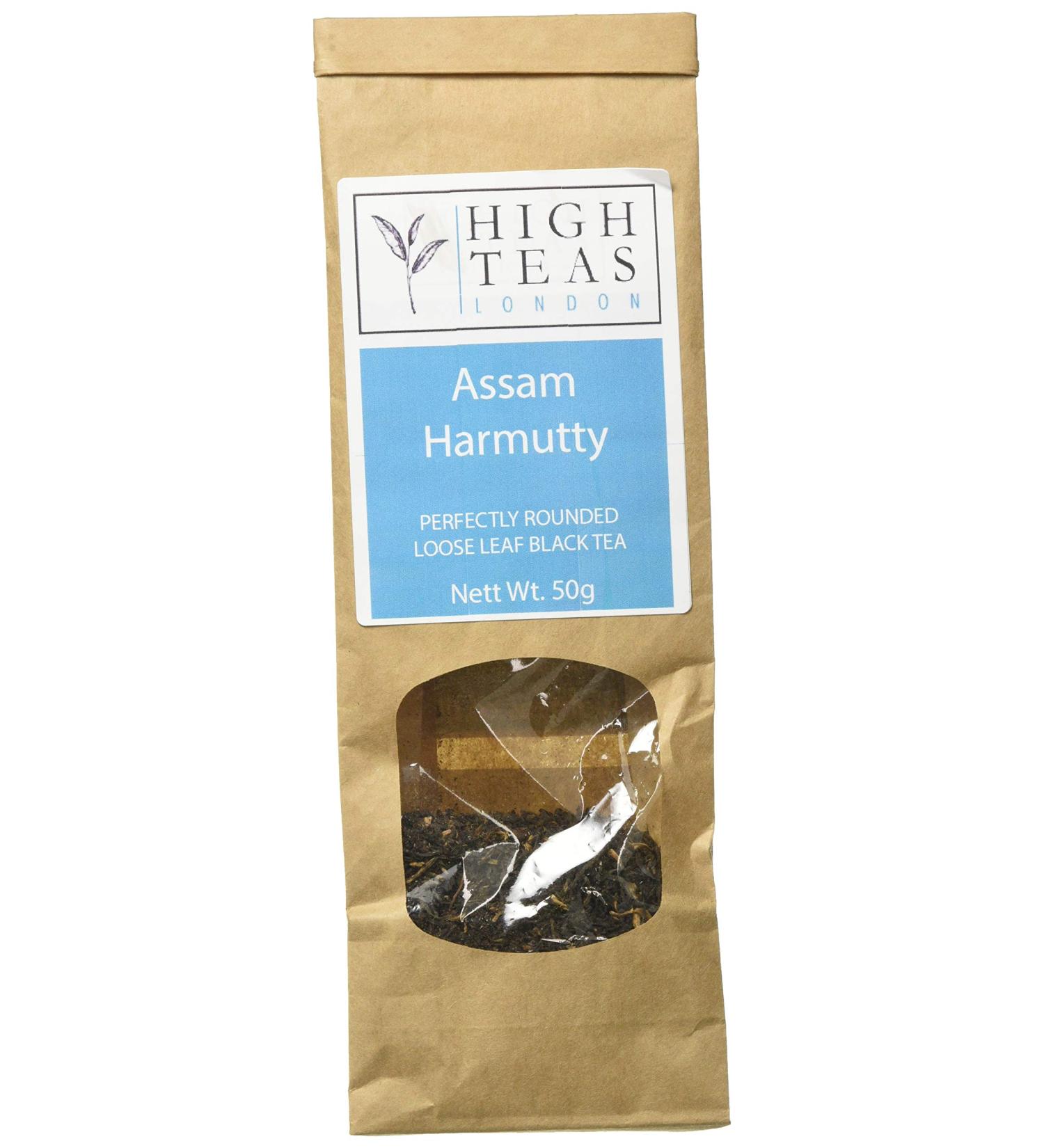 High Teas TGFOP1 London Assam Harmutty Second Flush Black Tea 50 g - Buy Online on SooperMarket.com