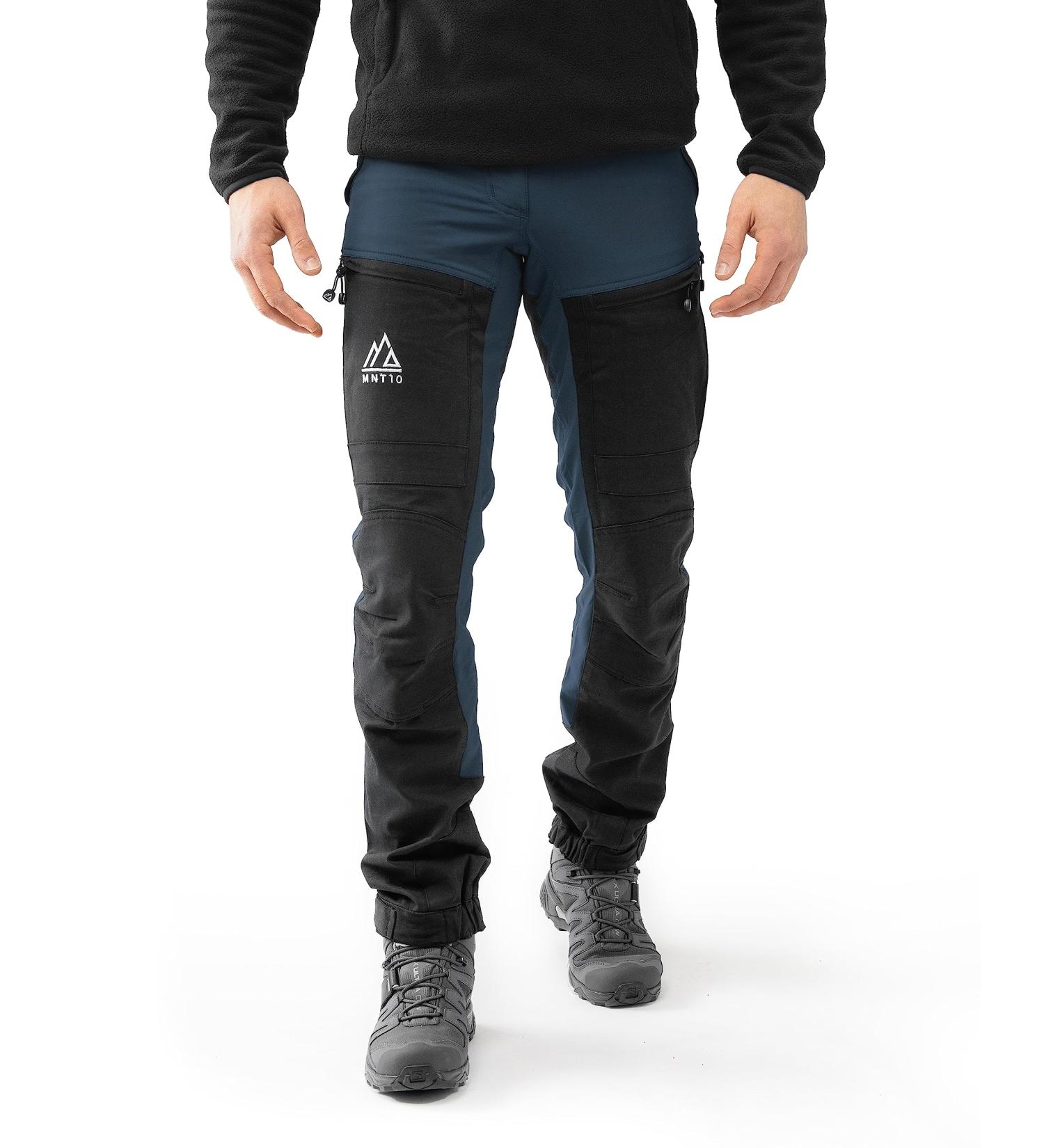 MNT10 Ocean Blue Hiking Pants for Men - Lightweight Breathable Water-Repellent Outdoor Gear with Practical Pockets & Robust Seams - Buy Online on SooperMarket.com
