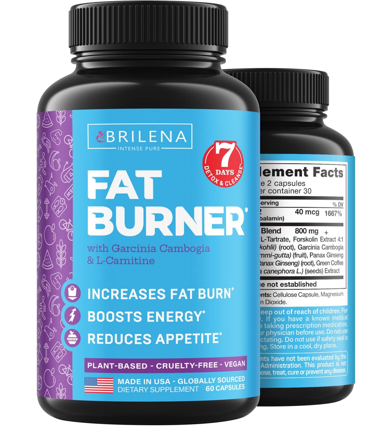 Weight Loss Pills for Women - Natural Appetite Suppressant & Metabolism Booster - Made in USA with Green Coffee Bean Extract - 60 Count - Buy Online on SooperMarket.com