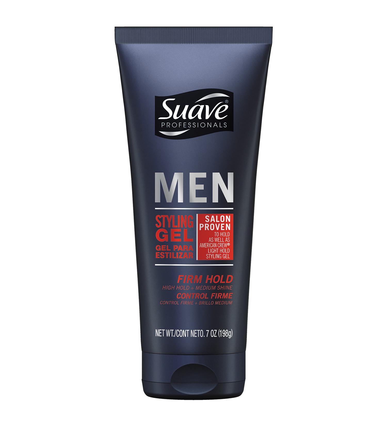 Suave Men Styling Gel - Firm Control 7 oz | Shop Internationally for Grooming Essentials - Buy Online on SooperMarket.com