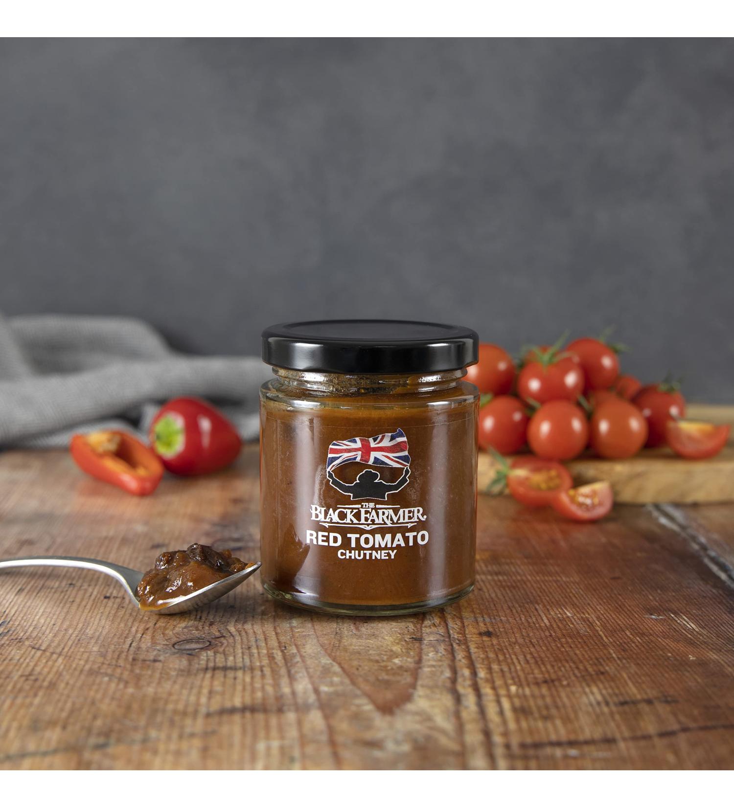 The Black Farmer | Red Tomato Chutney 227g