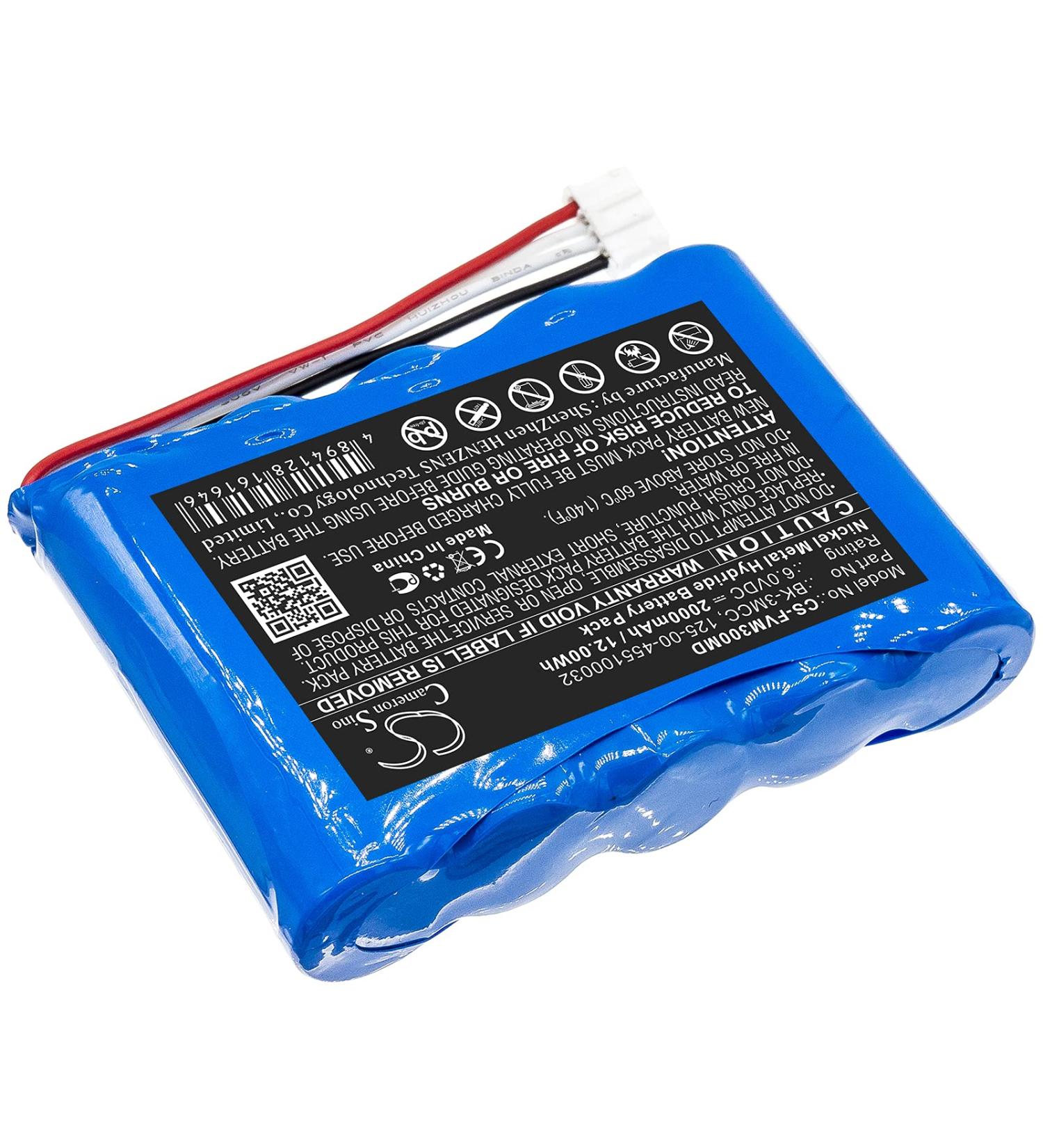 PRUVA Battery for Fresenius MCM Agilia 500 & 500D | 2000mAh Replacement P/N: 125-00-455100032 - Buy Online on SooperMarket.com