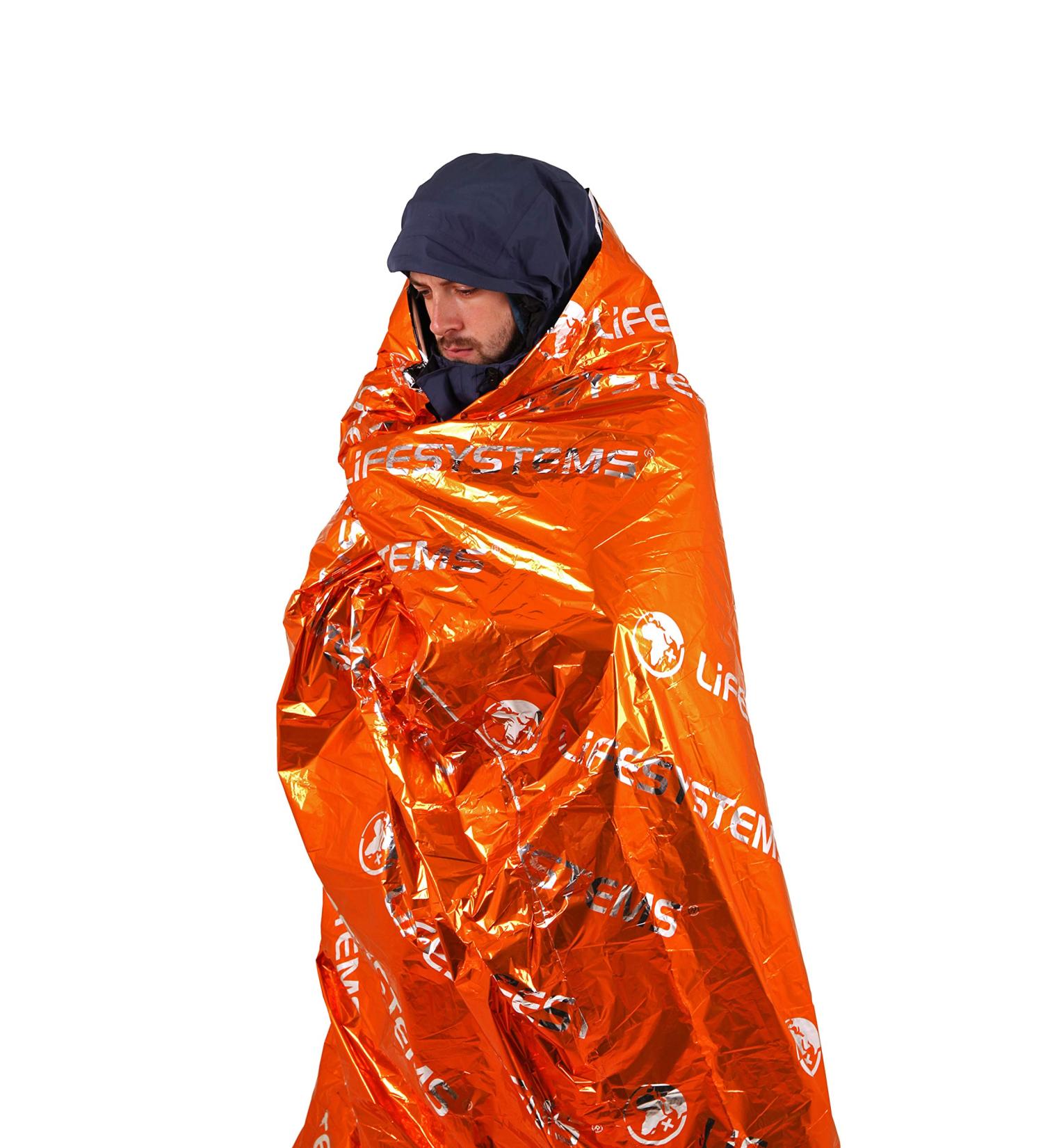 Shop Lifesystems Emergency Heat Bag - Silver Foil Survival Gear for Hiking & Mountaineering | International Shipping Available - Buy Online on SooperMarket.com