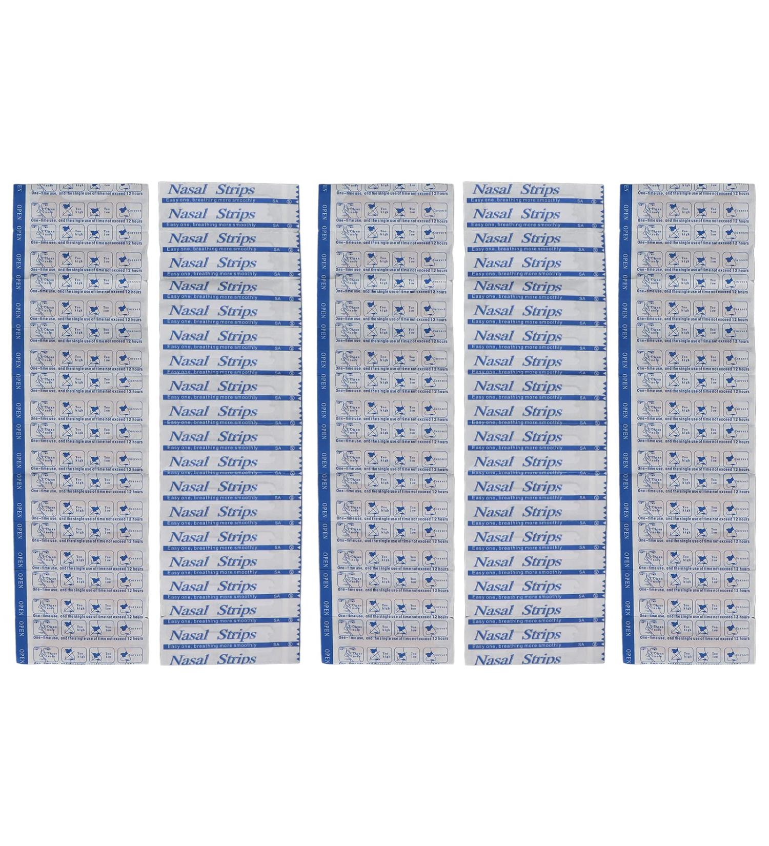 50pcs Nasal Strips for Snoring - Snoring Solution for Improved Nighttime Sleep - Nose Breathing Aid for Men and Women - Buy Online on SooperMarket.com