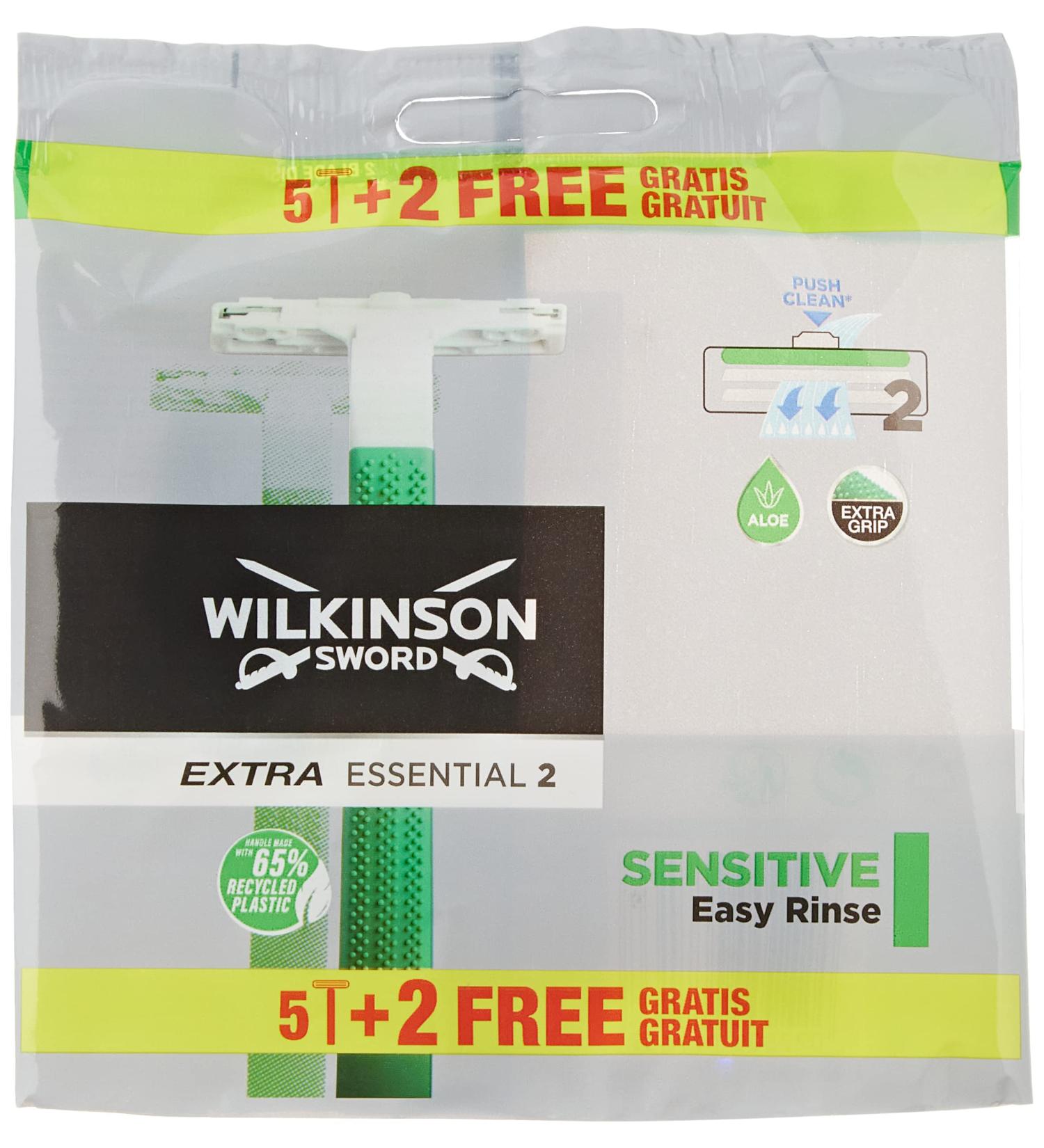 Wilkinson Sword Extra 2 Sensitive Razor X5