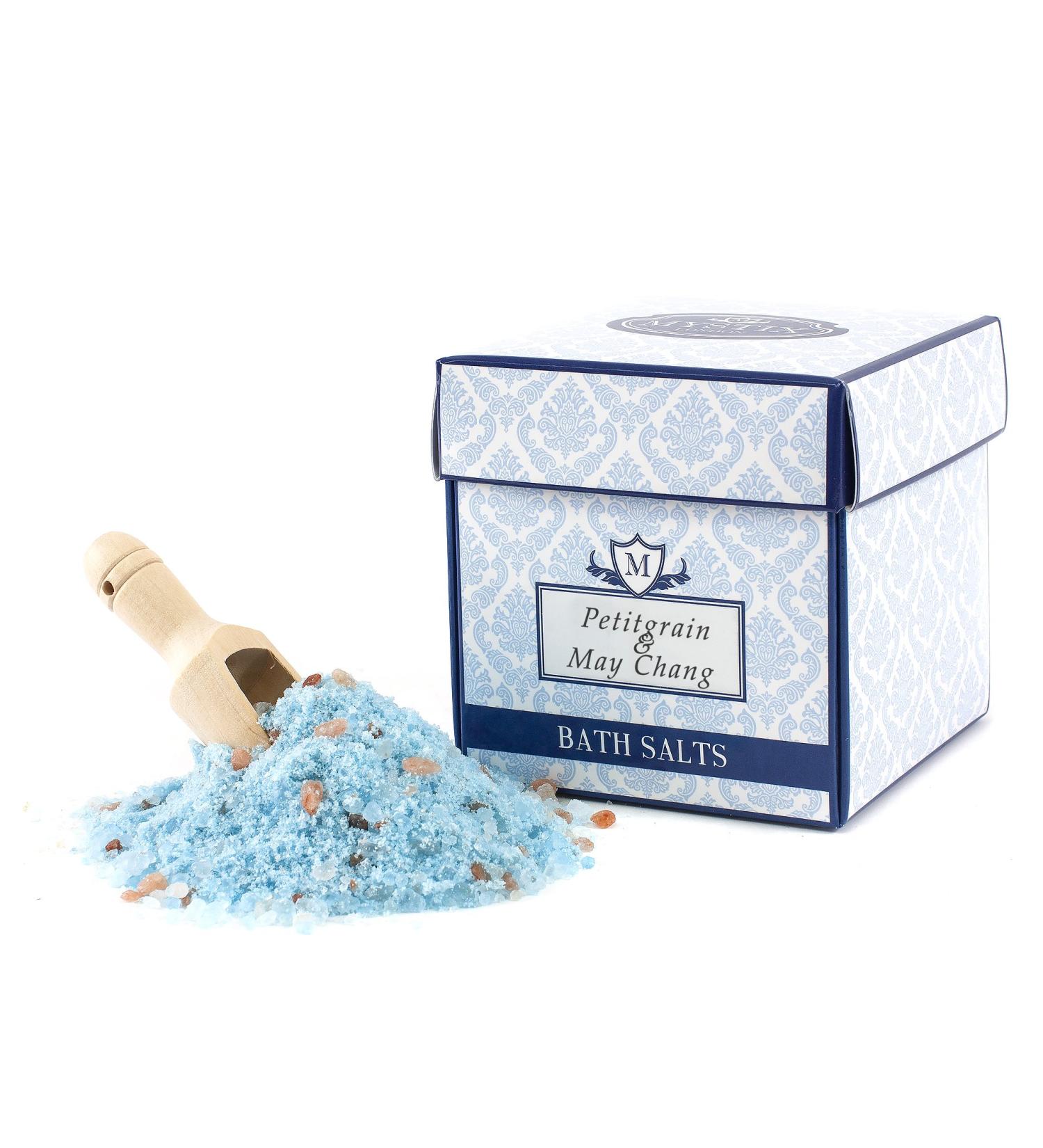 Mystix London | Petitgrain & May Chang Essential Oil Bath Salts 350g