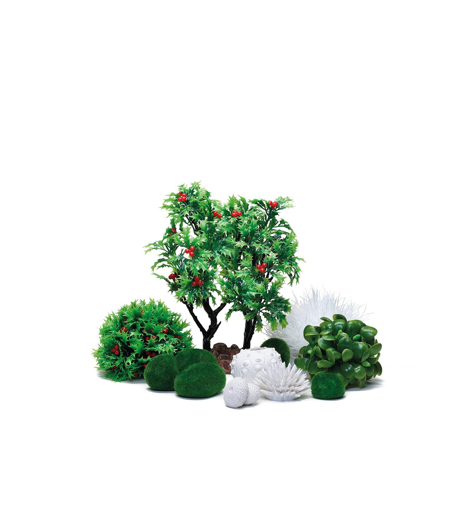Buy Biorb 55028 Winter Decor Set 30L - Realistic Aquatic Plants Roots & Stones for Freshwater & Saltwater Aquariums - Buy Online on SooperMarket.com